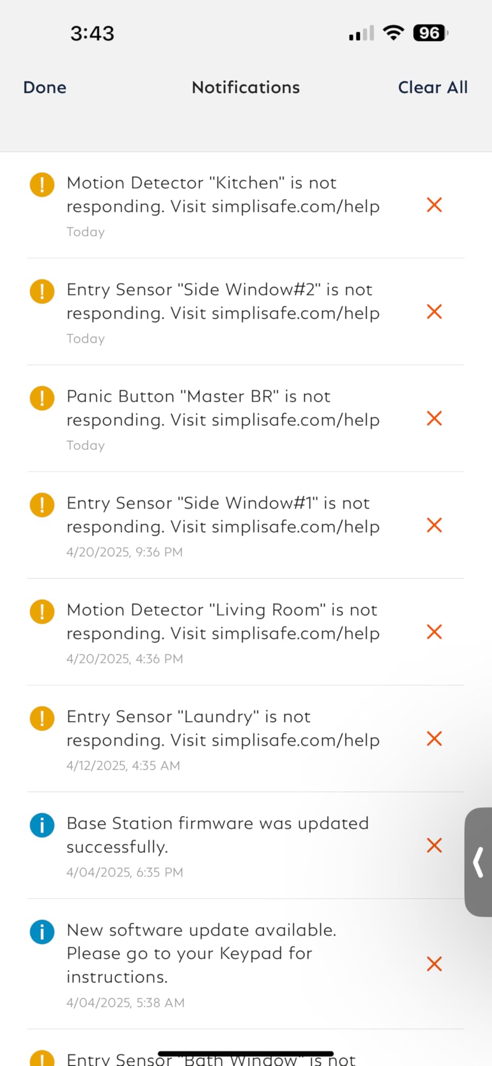 SimpliSafe 12 Piece Wireless Home Security System w/HD Camera - Optional 24/7 Professional Monitoring - No Contract - Compatible with Alexa and Google Assistant, White customer photo 2