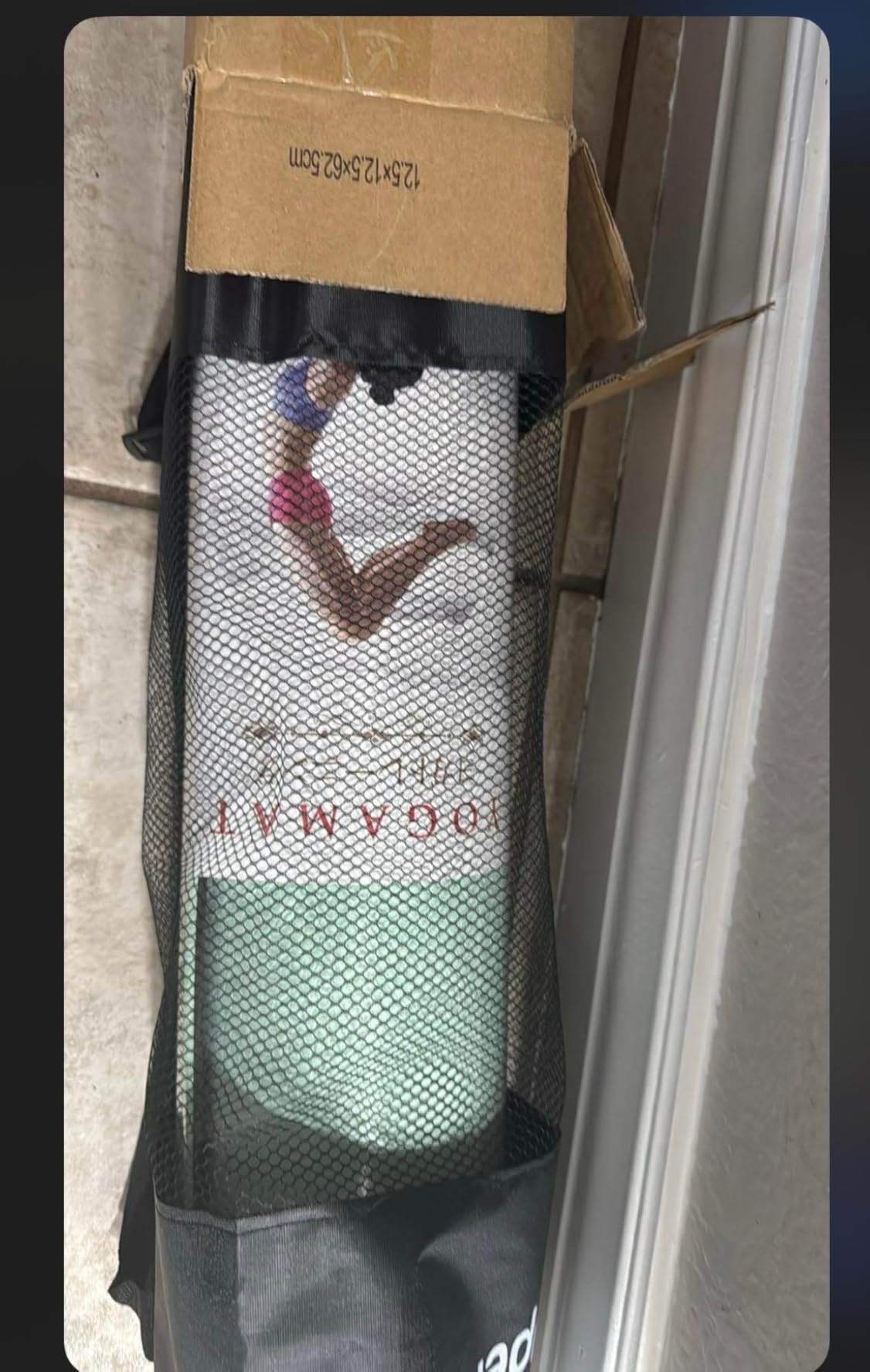 Gruper Yoga Mat Non Slip, Eco Friendly Fitness Exercise Mat with Carrying Strap,Pro Yoga Mats for Women,Workout Mats for Home, Pilates and Floor Exercises customer photo 2