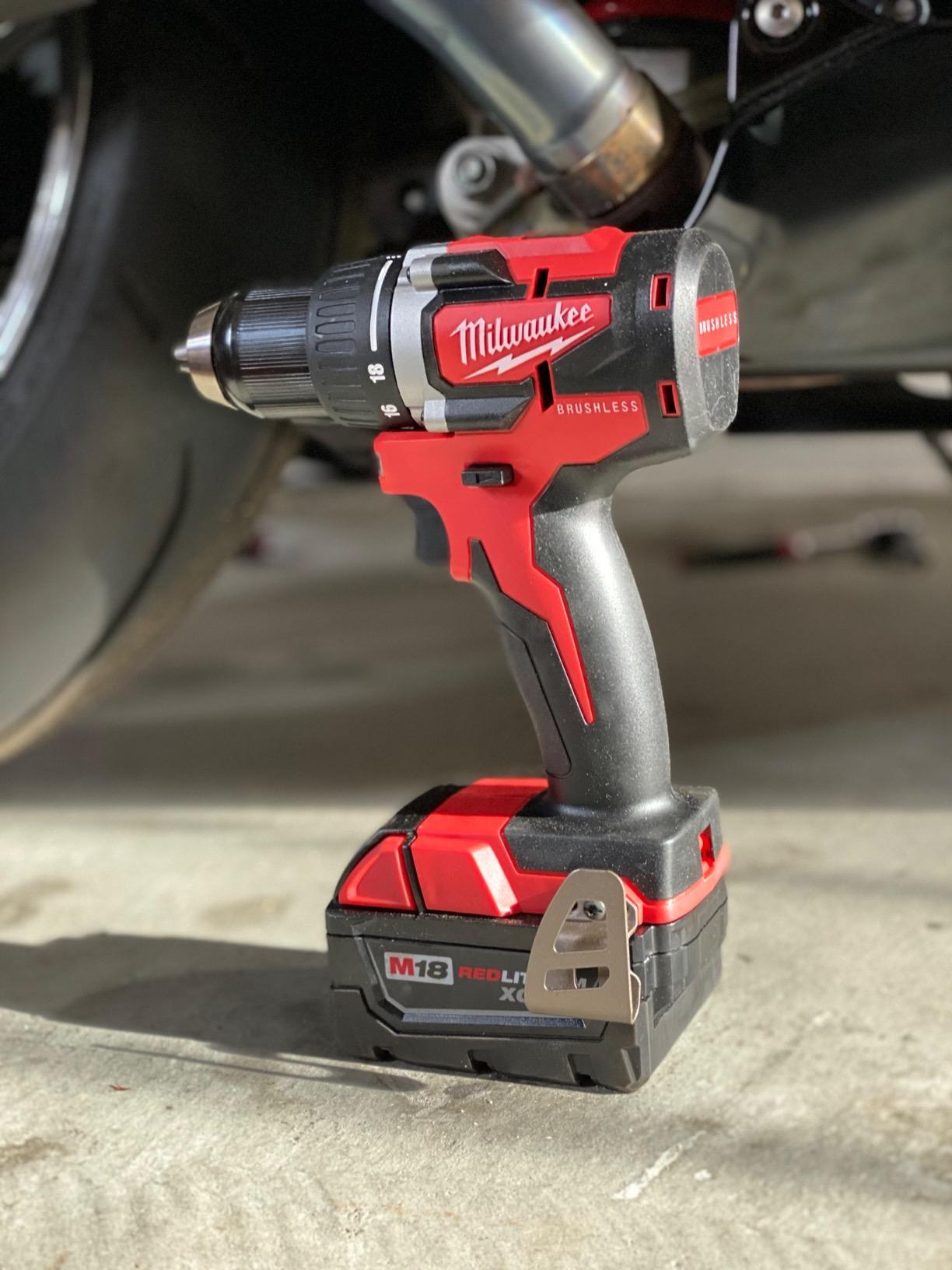 Milwaukee M18 18-Volt Lithium-Ion Brushless Cordless 1/2 Inch Compact Drill/Driver (Tool-Only) 2801-20 customer photo 1