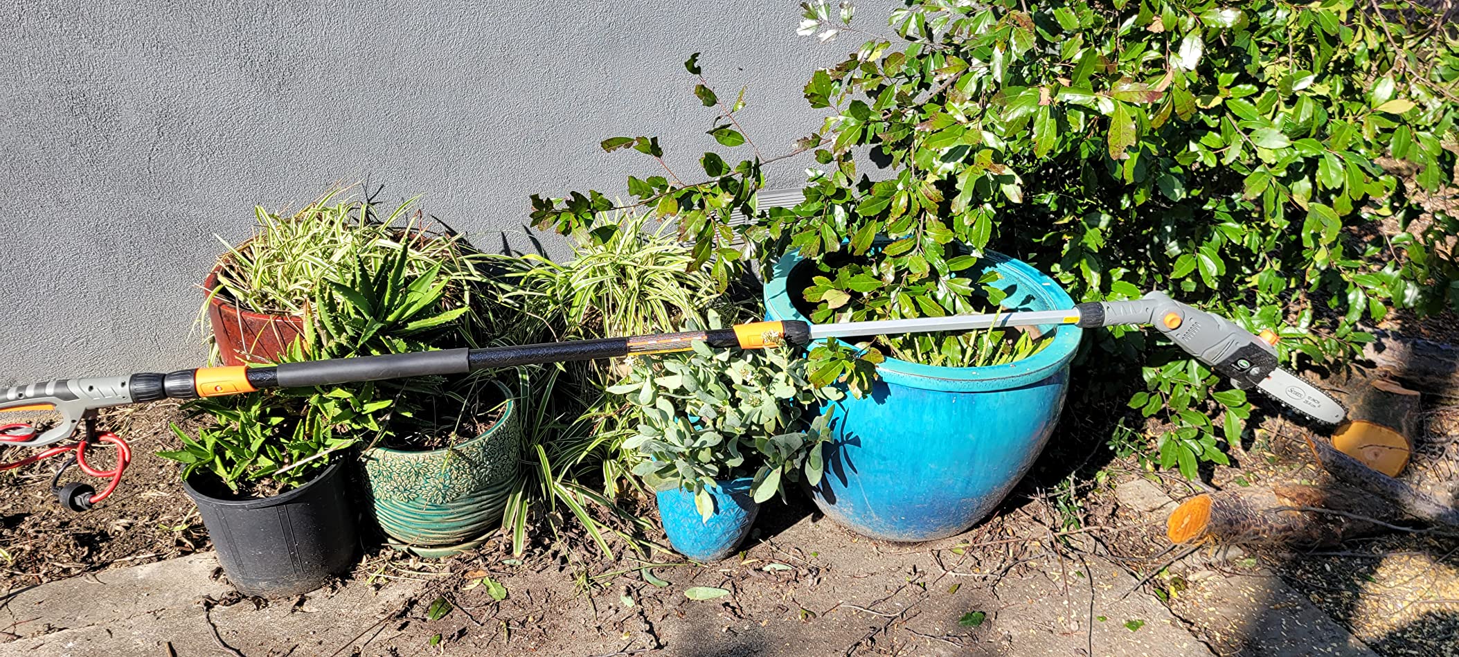 Scotts Outdoor Power Tools PS45010S 10-Inch 8-Amp Corded Electric Pole Saw, Adjustable Head & Oregon Bar and Chain customer photo 2