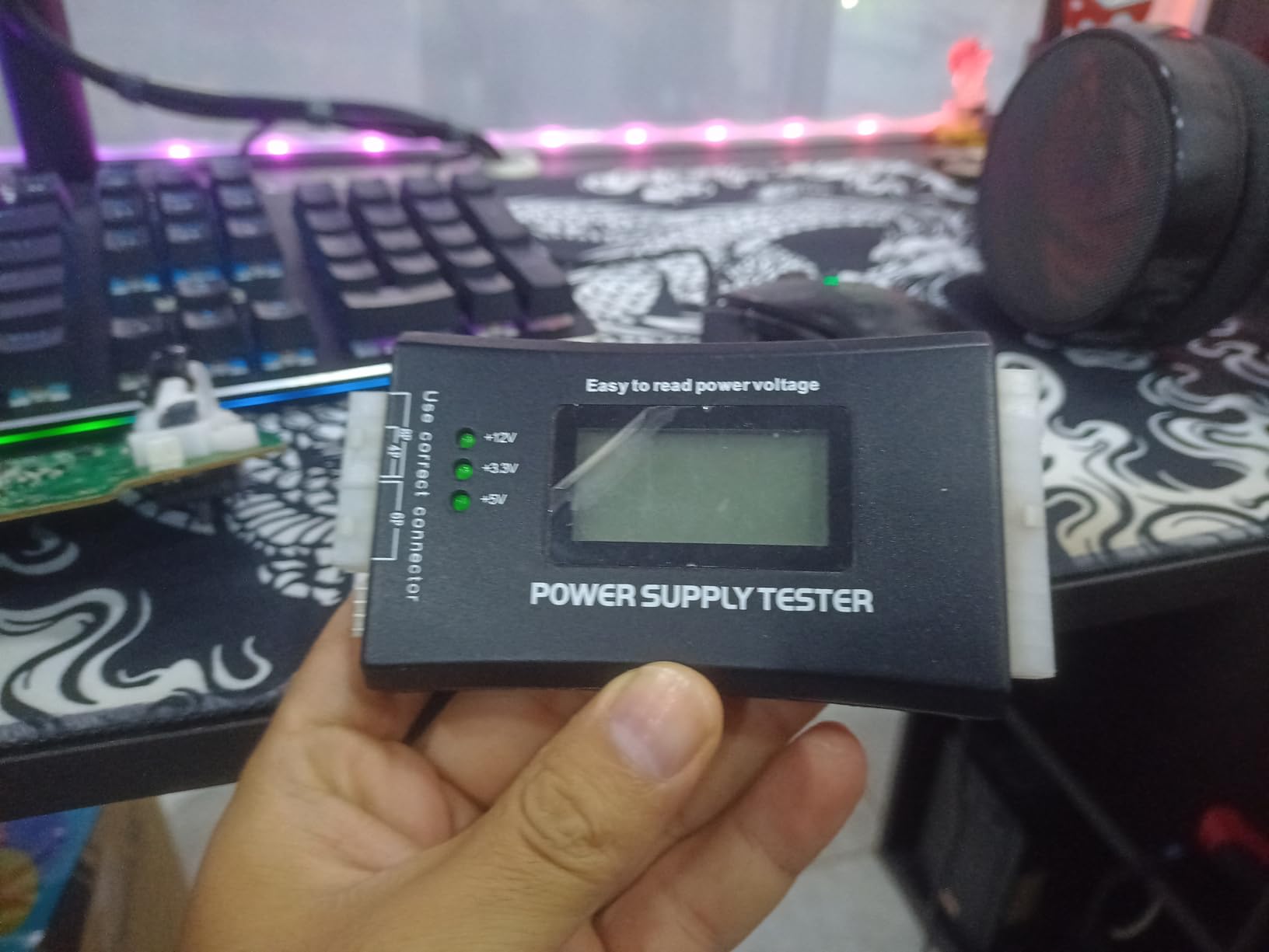 1Pcs 20/24 Pin LCD Computer PC Power Supply Tester for ATX BTX ITX TFX SATA with Buzzer Automatic Alarm customer photo 1