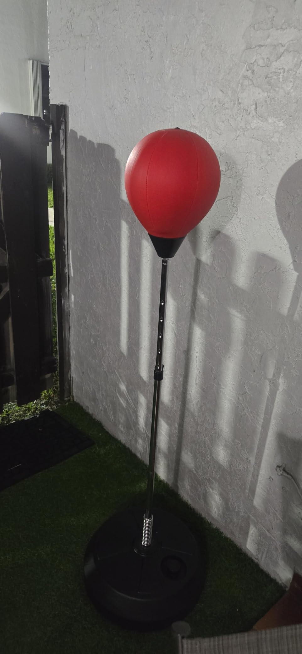 TechTools Punching Bag with Stand, Boxing Bag for Teens & Adults - Height Adjustable - Speed Bag for Training, Boxing Equipment, Stress Relief & Fitness customer photo 1