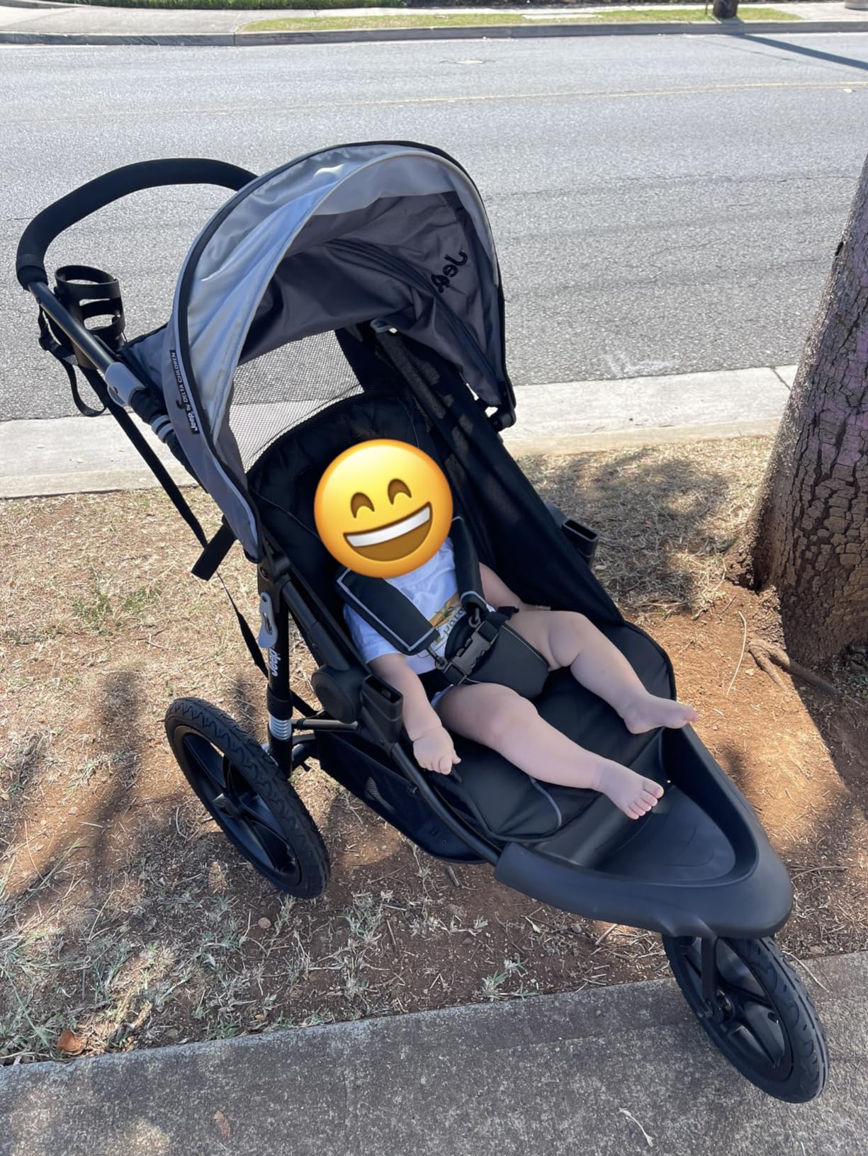 Jeep Classic Jogging Stroller by Delta Children, Grey customer photo 2