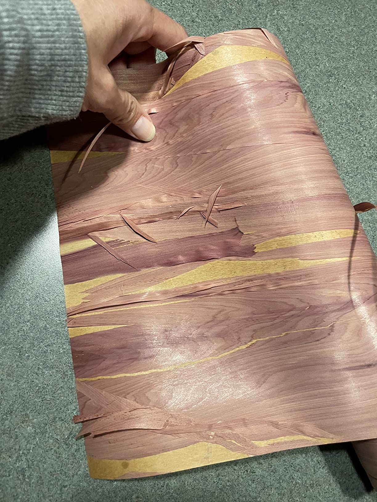 Household Essentials Cedar Drawer and Closet Shelf Liner |6-Feet by 10-Inch | 2 Pack, Brown customer photo 2