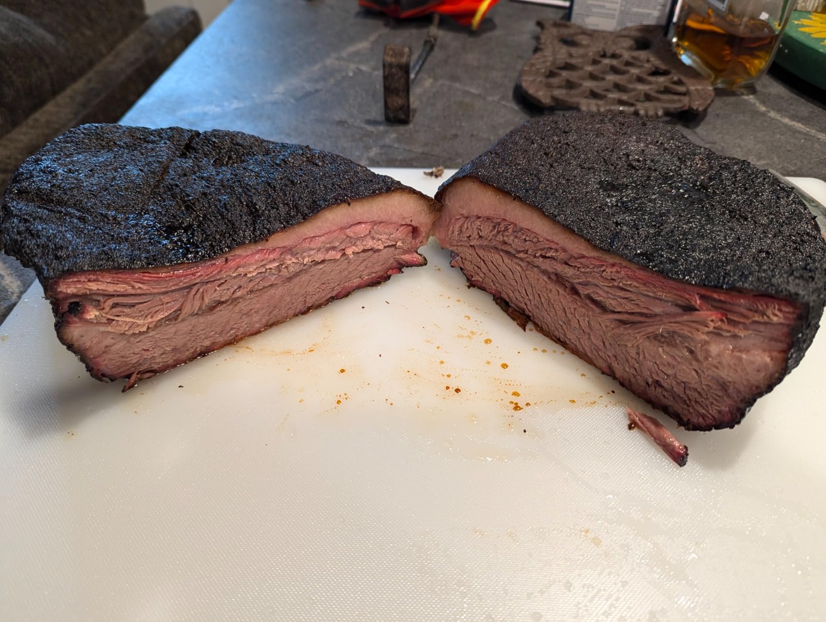 Char-Broil Oklahoma Joes Bronco Barrel Drum Smoker with Porcelain Coated Steel, Air Intake Channel, and 630 Square Inches Cooking Surface, Black customer photo 1