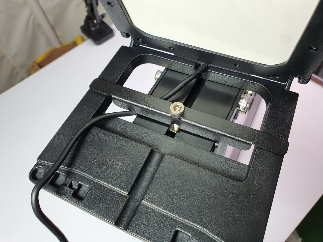 2-Pack J-PEIN Flight Joystick Mount - Universal Desk Clamp for HOTAS, Throttle & Stick - Compact, Adjustable, Heavy-Duty Metal Stand for Logitech, Thrustmaster, VKB, Winwing - Stable Sim Cockpit Setup customer photo 2