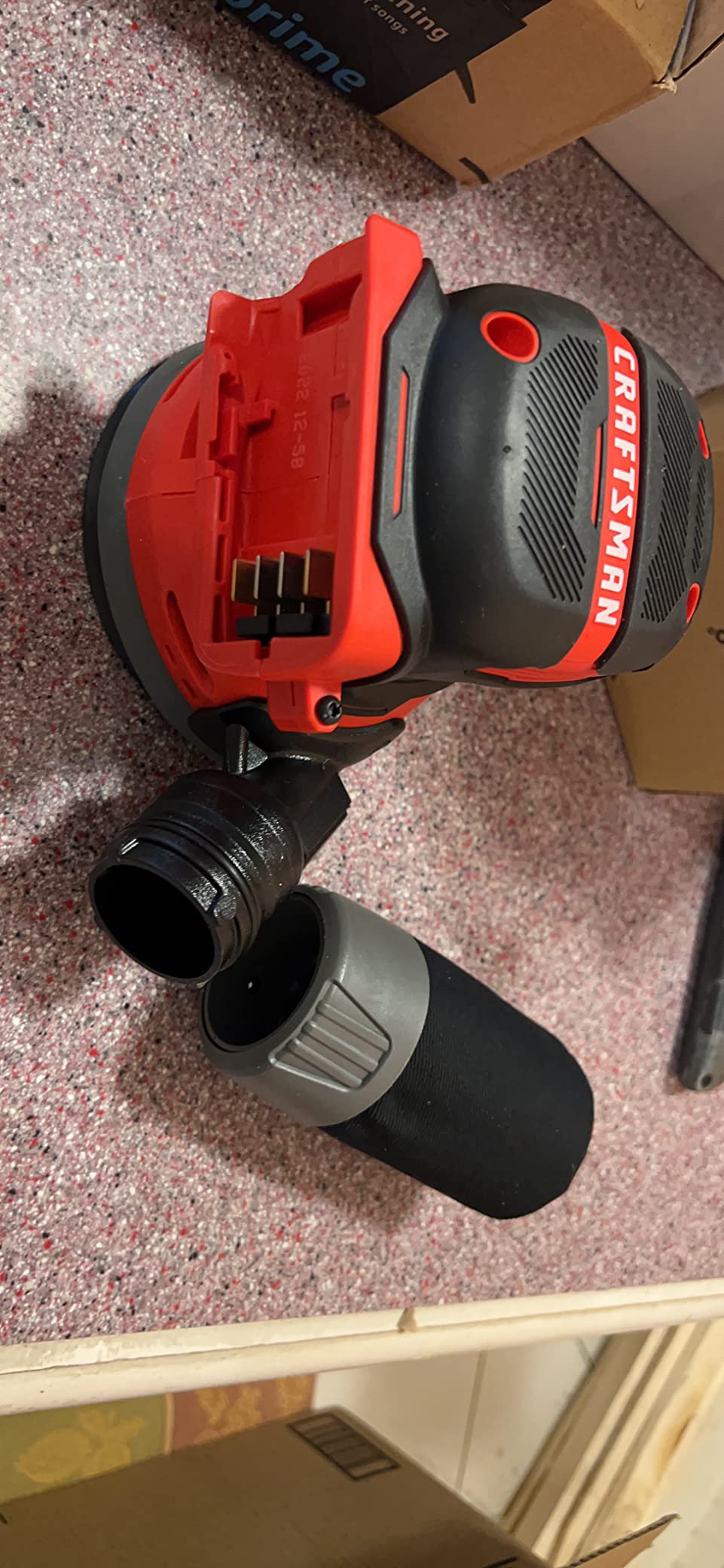 CRAFTSMAN V20 Orbital Sander, Cordless, 12,000 OPM, Bare Tool Only (CMCW220B) customer photo 1