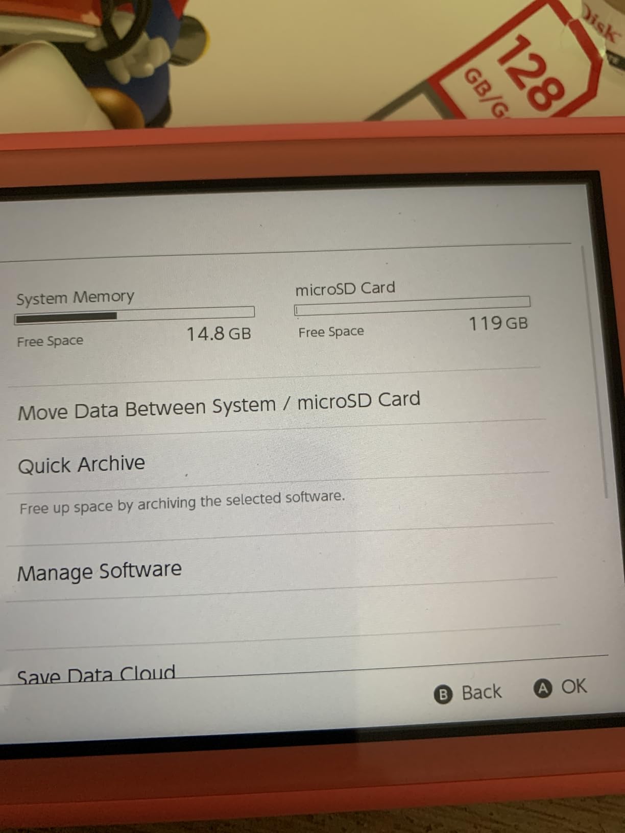 SanDisk 128GB microSDXC Card Licensed for Nintendo-Switch - Made for Nintendo-Switch, OLED, and Lite - SDSQXAO-128G-GNCZN customer photo 1