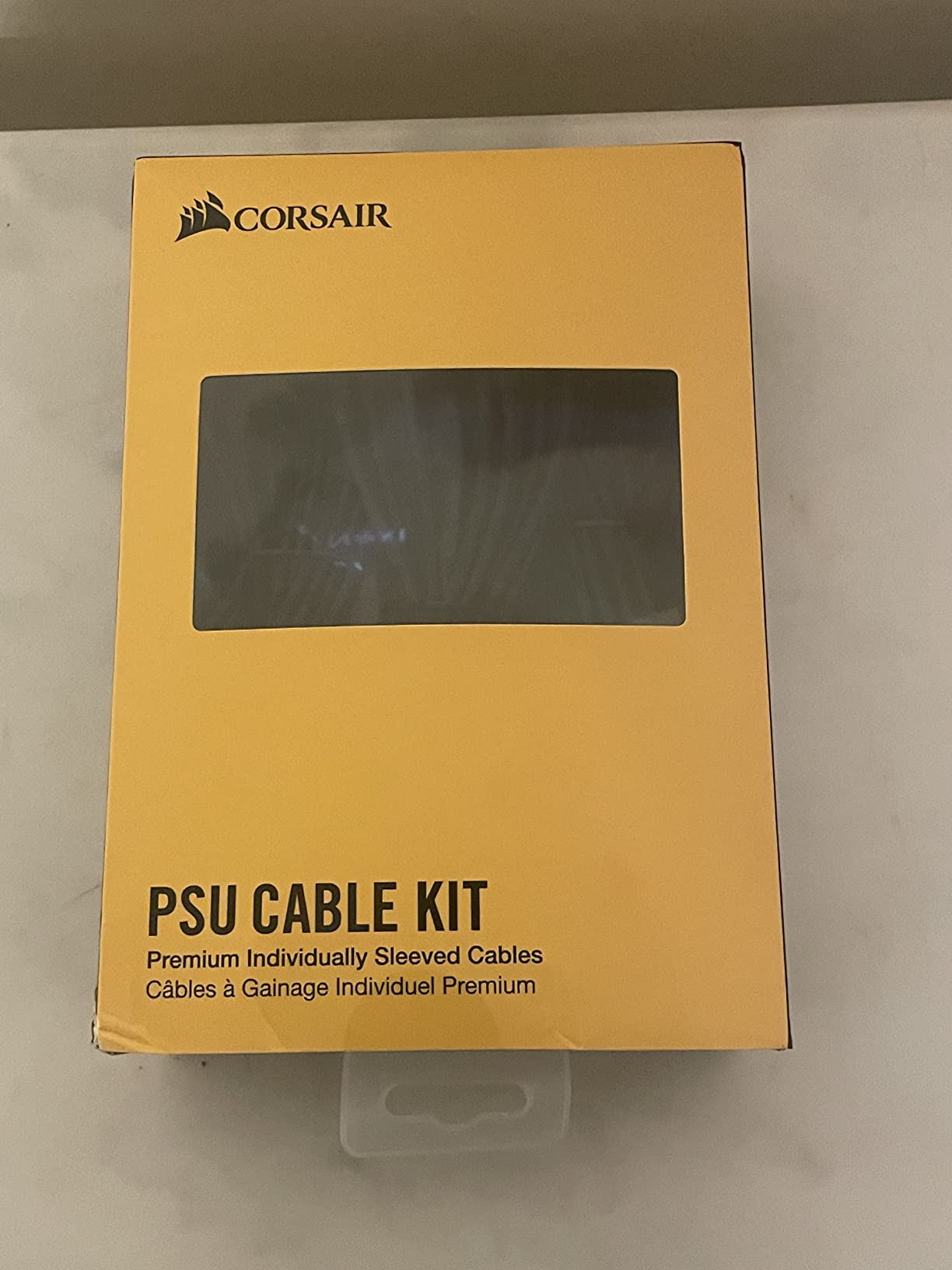 CORSAIR Premium Individually Sleeved PSU Cables Starter Kit - Black, 2 Yr Warranty, for Corsair PSUs customer photo 1