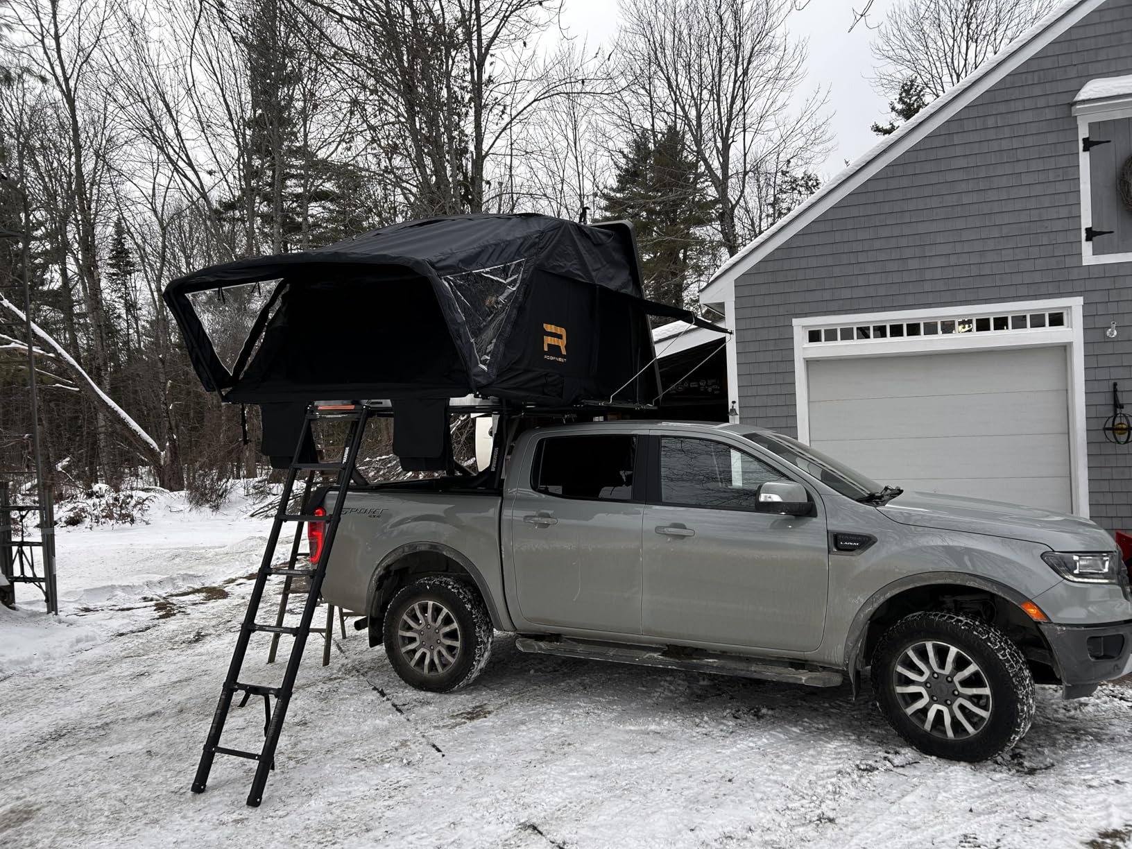 Yakima Overhaul HD Adjustable Truck Bed Rack with Tie Down Points & T-Slots, Black - Heavy-Duty Hauling for Kayaks, Surfboards, and Bikes customer photo 2