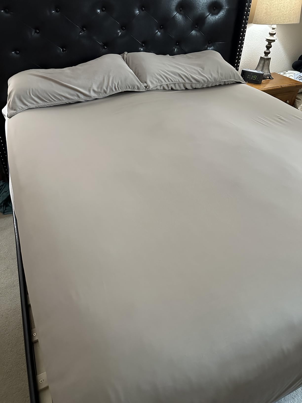 King Sheets by Pure Bamboo, Genuine 100% Organic Viscose Derived from Bamboo Bed Sheet Set, Soft & Cooling, Double Stitching, 2 Year Quality Promise (King, White) customer photo 2