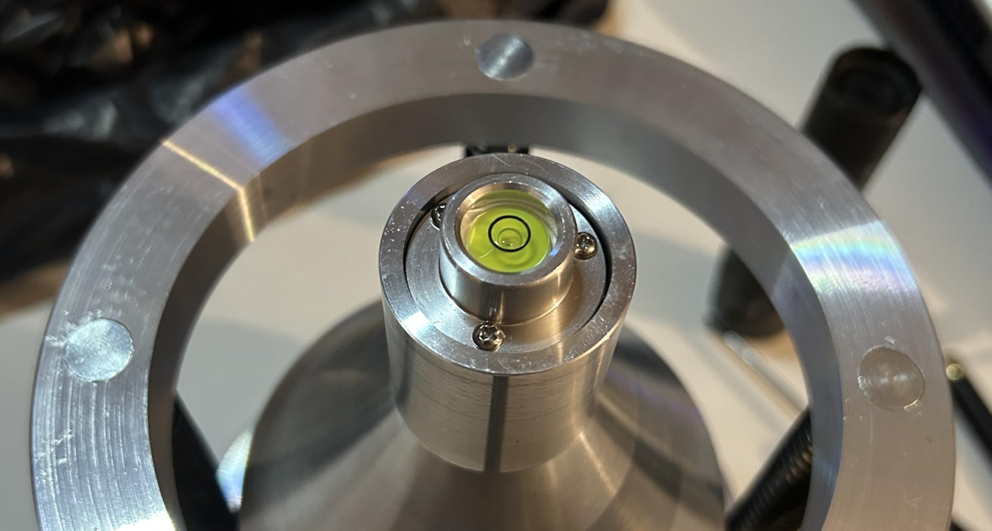 Portable Bubble Wheel Balancer with Bubble Level Static Balancing Machine Tire Changer Auto Car Wheel Repair Balancer customer photo 2