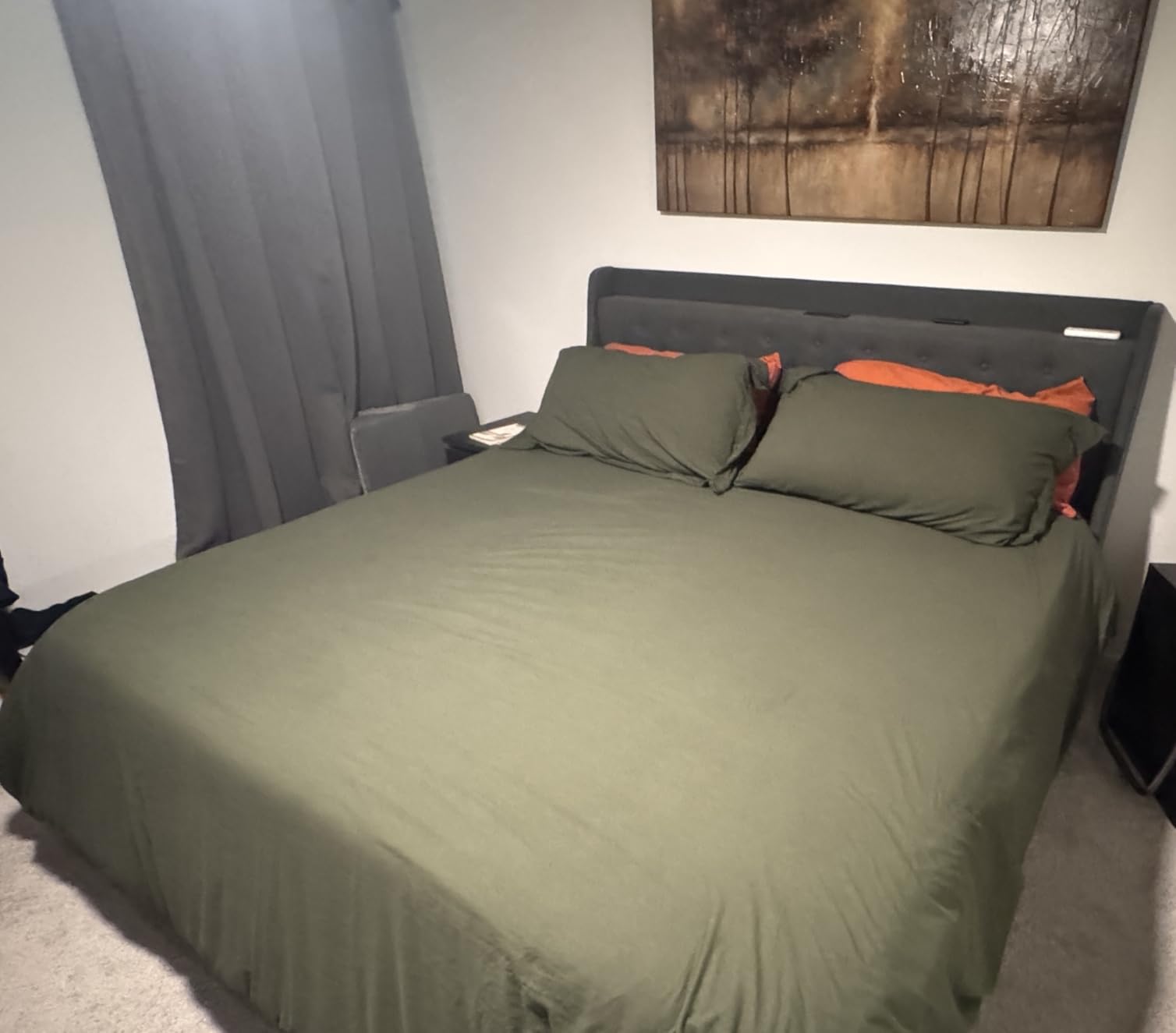 Bedsure White Duvet Cover Queen Size - 3 Pieces Prewashed Cotton-Like Polyester Extra Soft Bedding Set, Includes 1 Duvet Cover 90x90 Inches with Zipper Closure & 2 Pillow Shams, Comforter Not Included customer photo 1