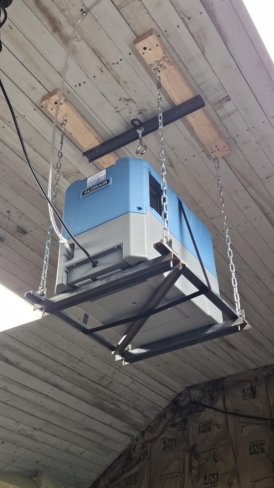 ALORAIR Commercial Dehumidifier with Pump, Up to 180 PPD (Saturation), 85 PPD at AHAM, 5 Years Limited Warranty, LGR Industrial Dehumidifier for Flood Repair, Crawlspace and Basement Drying customer photo 1