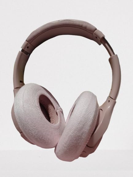 Geekria 2 Pairs Knit Headphones Ear Covers - Product Safety Certified - Washable & Stretchable Sanitary Earcup Protectors for Over-Ear Headsets, Sweat Pads for Gym, Gaming (Size M/Black) customer photo 1