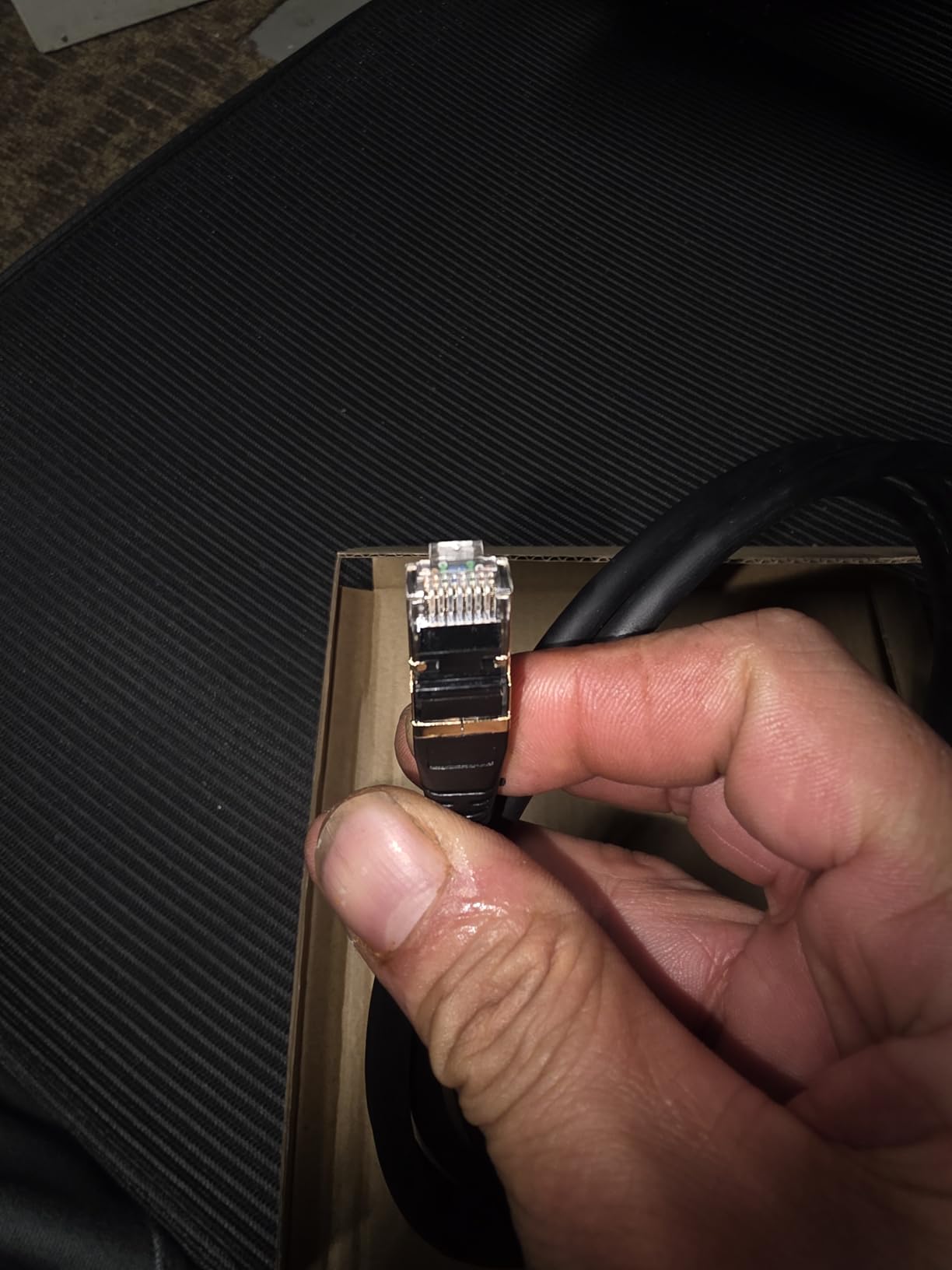 DbillionDa Cat 8 Ethernet Cable 40Gbps 2000MHz, 6FT Heavy-Duty for Indoor/Outdoor Use, High-Speed Wired Internet Cable, Gold-Plated RJ45, Weatherproof & UV Resistant for Gaming, PC, Router, Modem customer photo 2