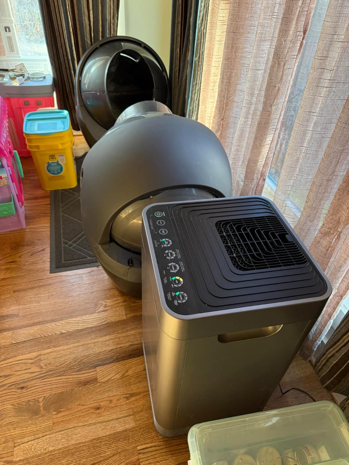 Nuwave Oxypure Smart Air Purifier with 5 Stage Tower Structure Air Filter - Whole House Coverage customer photo 2