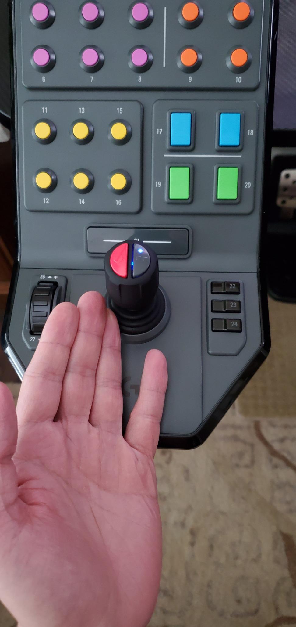 Logitech G Farm Sim Vehicle Side Panel for Farm Simulation 2025 customer photo 2