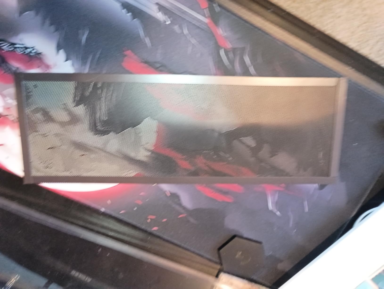 MoKo 120 x 240mm Dust Filter for Computer Cooler Fan, [2 Pack] Magnetic Frame PC Fan Dust Mesh PC Cooler Filter Dustproof PVC Cover Computer Fan Grills - Black customer photo 1