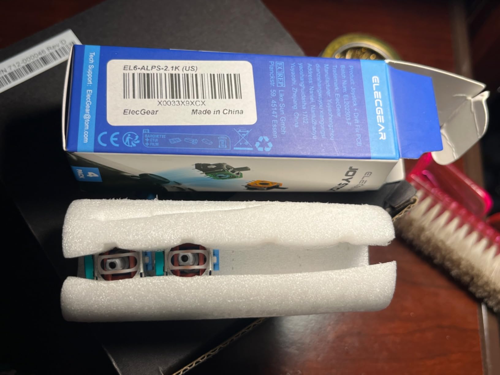 ElecGear Replacement Joystick and Drift Fix PCB for Controllers, Analog Stick Controller Sensor Thumbsticks for PS5, PS4, Xbox, Xbox Elite, Switch Pro and more by ALPS and FU, Models from EL1 to EL7 customer photo 2