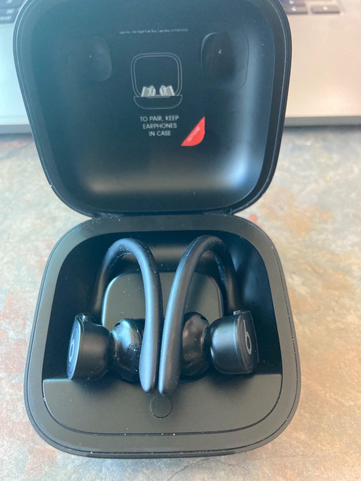 Powerbeats Pro Wireless Earbuds - Apple H1 Headphone Chip, Class 1 Bluetooth Headphones, 9 Hours of Listening Time, Sweat Resistant, Built-in Microphone - Black customer photo 2