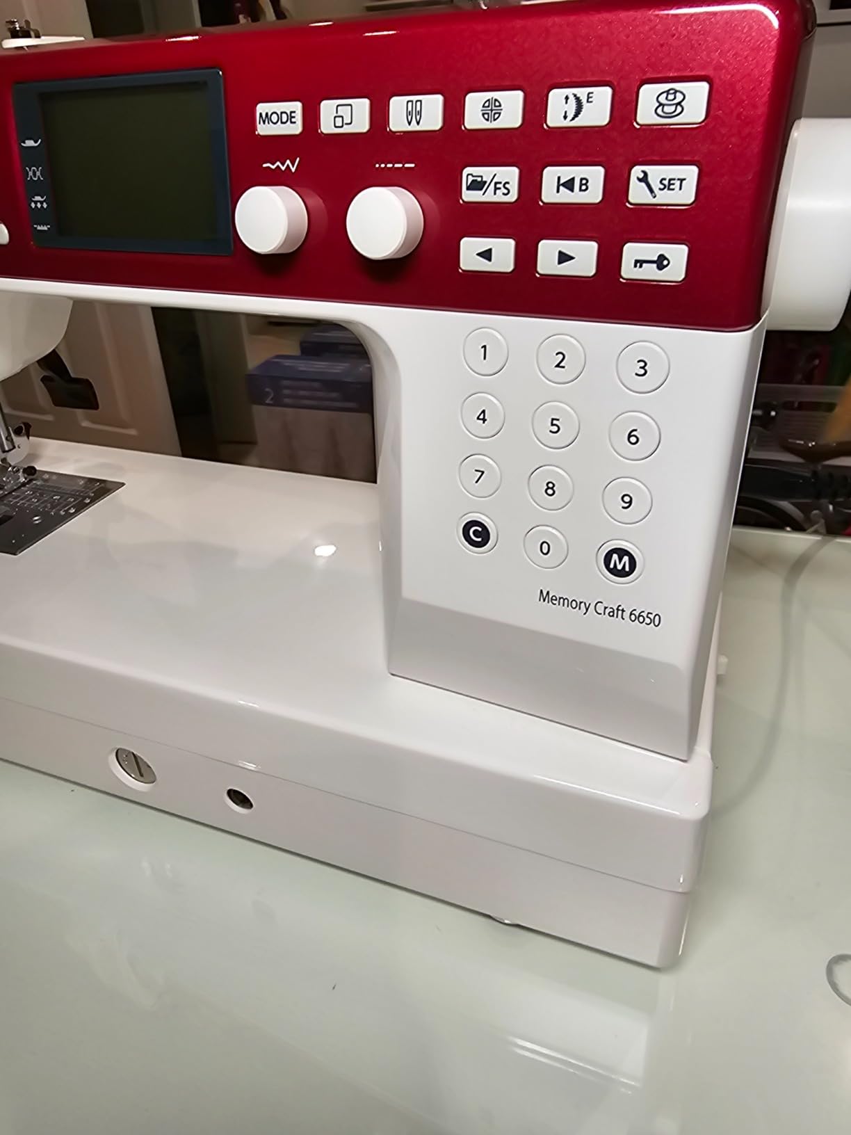 Janome MC6650 Sewing and Quilting Machine customer photo 1
