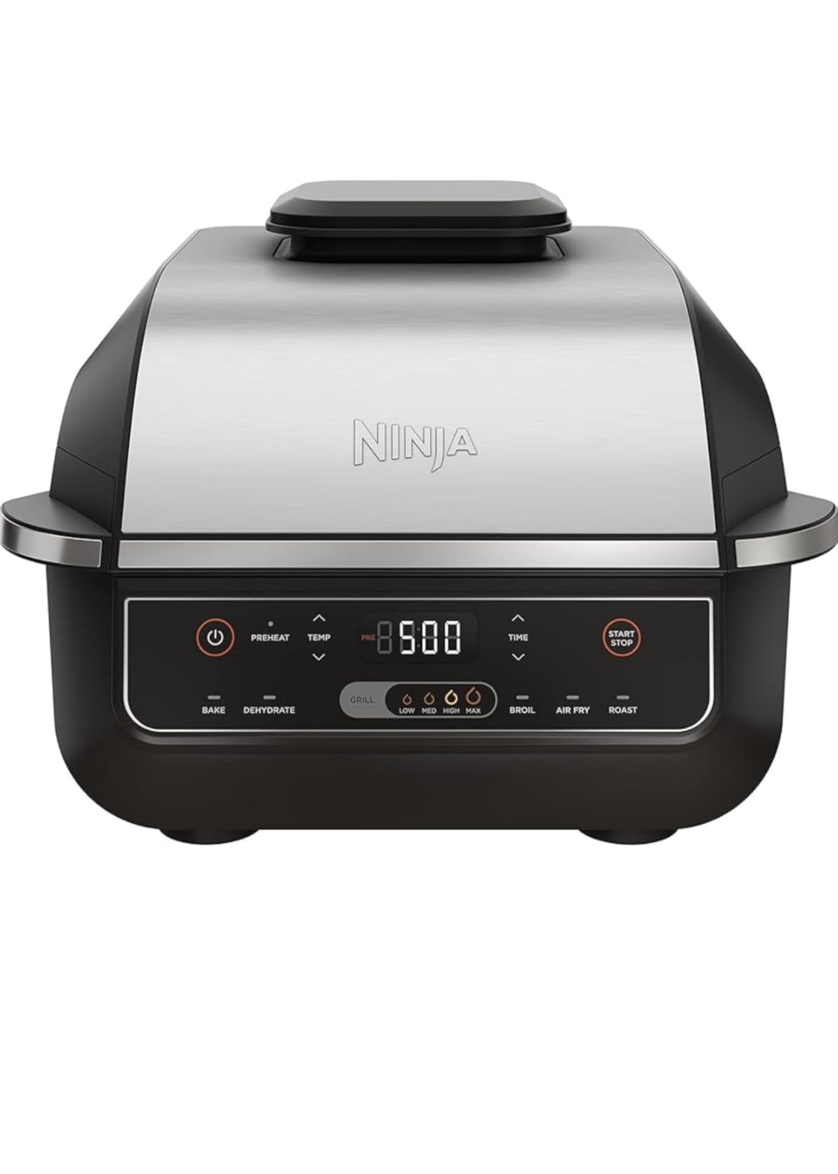 Ninja Indoor Grill | Foodi | 5-in-1 Grill, Air Fry, Roast, Bake, Dehydrate | Smoke Control System | Black/Grey | AG301 customer photo 2