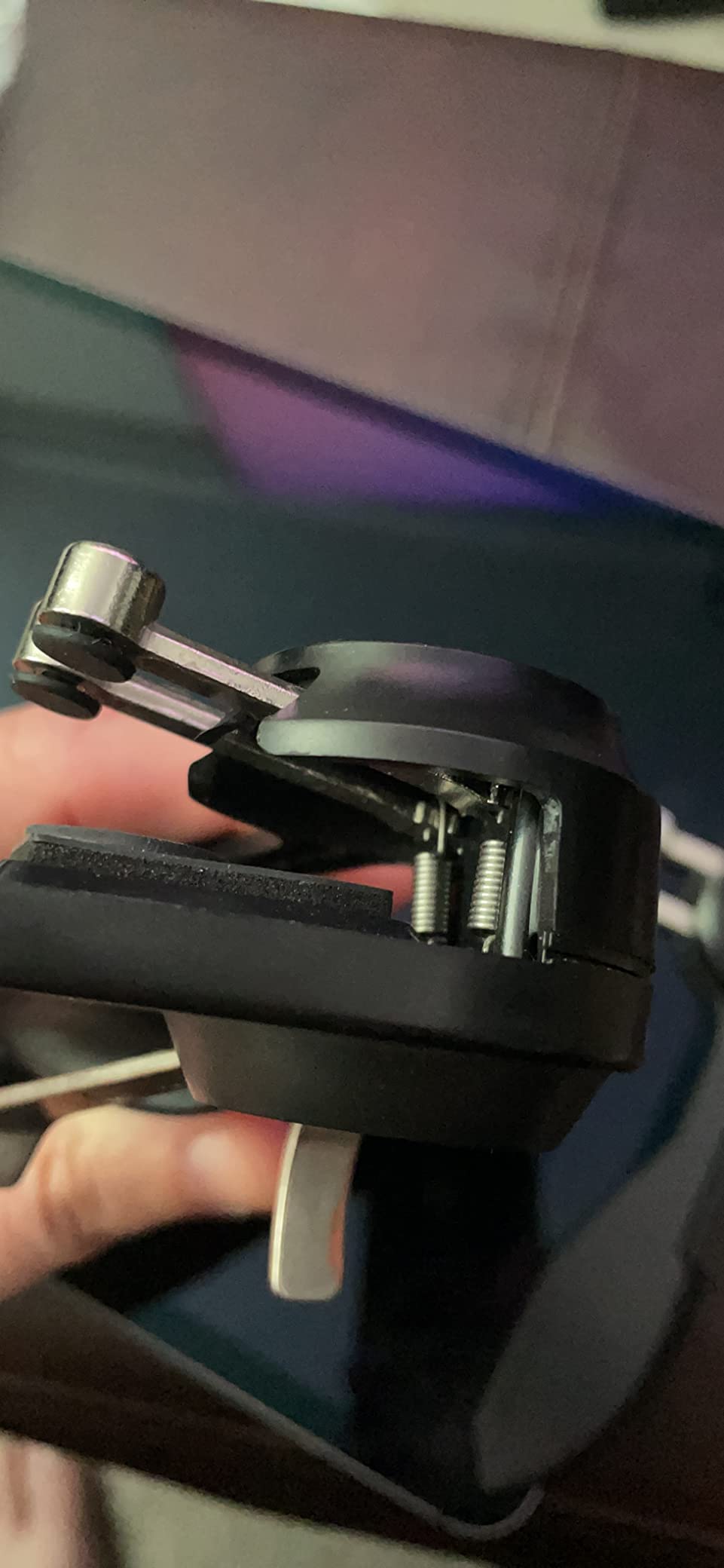 PUBG Controller for iPad, 4 Triggers [6 Finger Operation] Sensitive Shoot Aim Trigger Gamepad Grip, Support 9.7-12.9 inch iPad & Tablet (Thickness < 10mm) customer photo 2