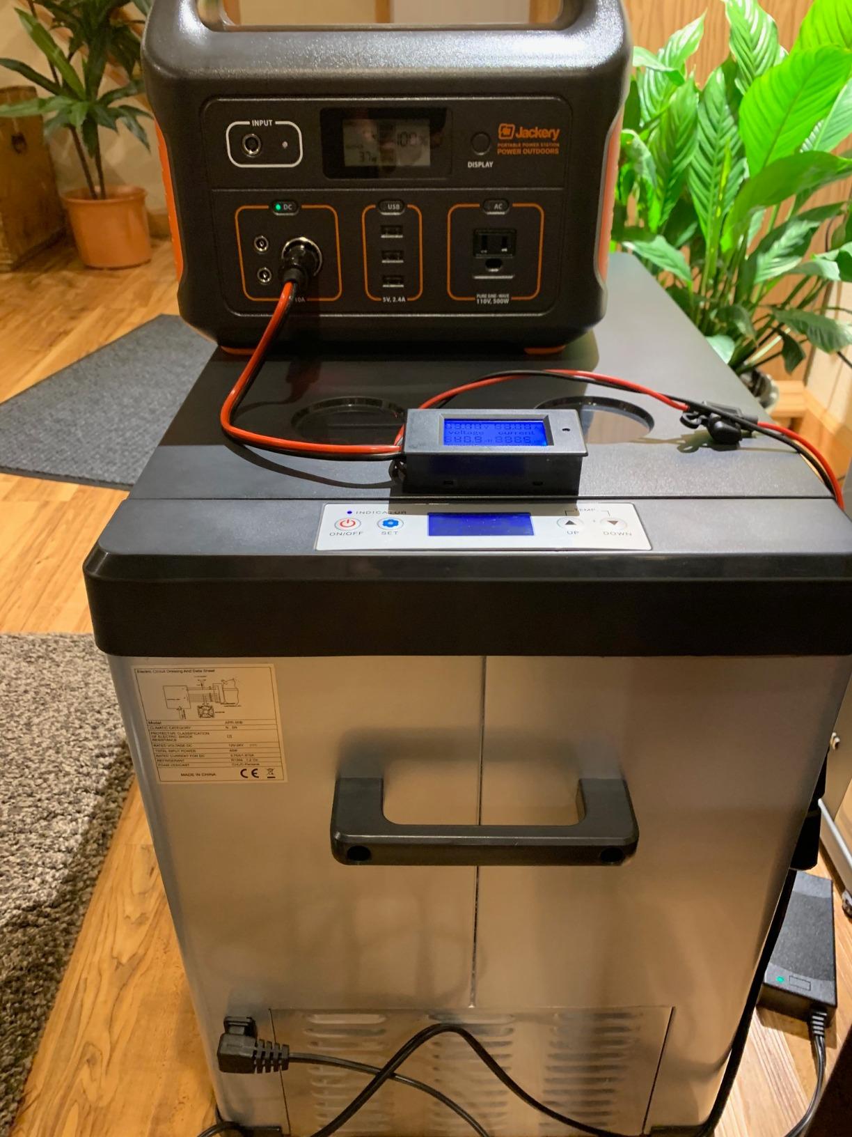 Portable Power Station Explorer 500, 518Wh Outdoor Solar Generator Mobile Lithium Battery Pack with 110V/500W AC Outlet for Home Use, Emergency Backup, Road Trip Camping (Solar Panel Optional) customer photo 2