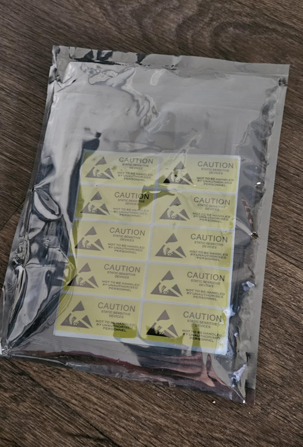 Anti Static Bags,ESD Bags,30pcs Mixed Sizes Antistatic Resealable Bag for 3.5 Hard Drive, 2.5 Solid State Drive,with Labels, ESD Shielding Bag for Varieties of Electronic Device customer photo 2