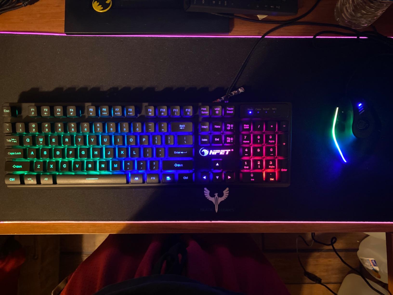 ZLOT Vertical Gaming Mouse,Wired RGB Ergonomic USB Joystick Programmable Laser Gaming Mice,6+1 Design,11 Buttons,1000 Hz Max Polling Rate,10000 Max DPI,Upgraded Version for Computer Gamers,Black customer photo 2