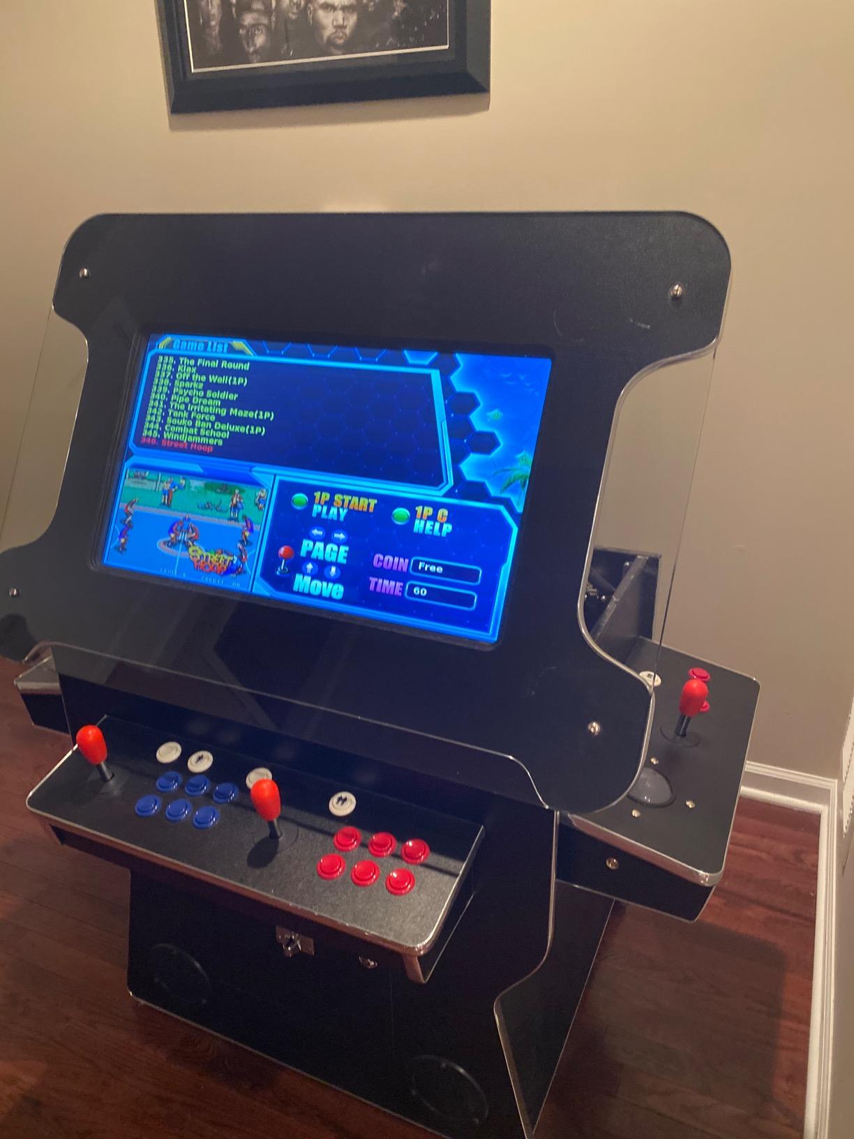 Creative Arcades Full Size Commercial Grade Cocktail Arcade Machine | 2 Player | 3500 Games | 32