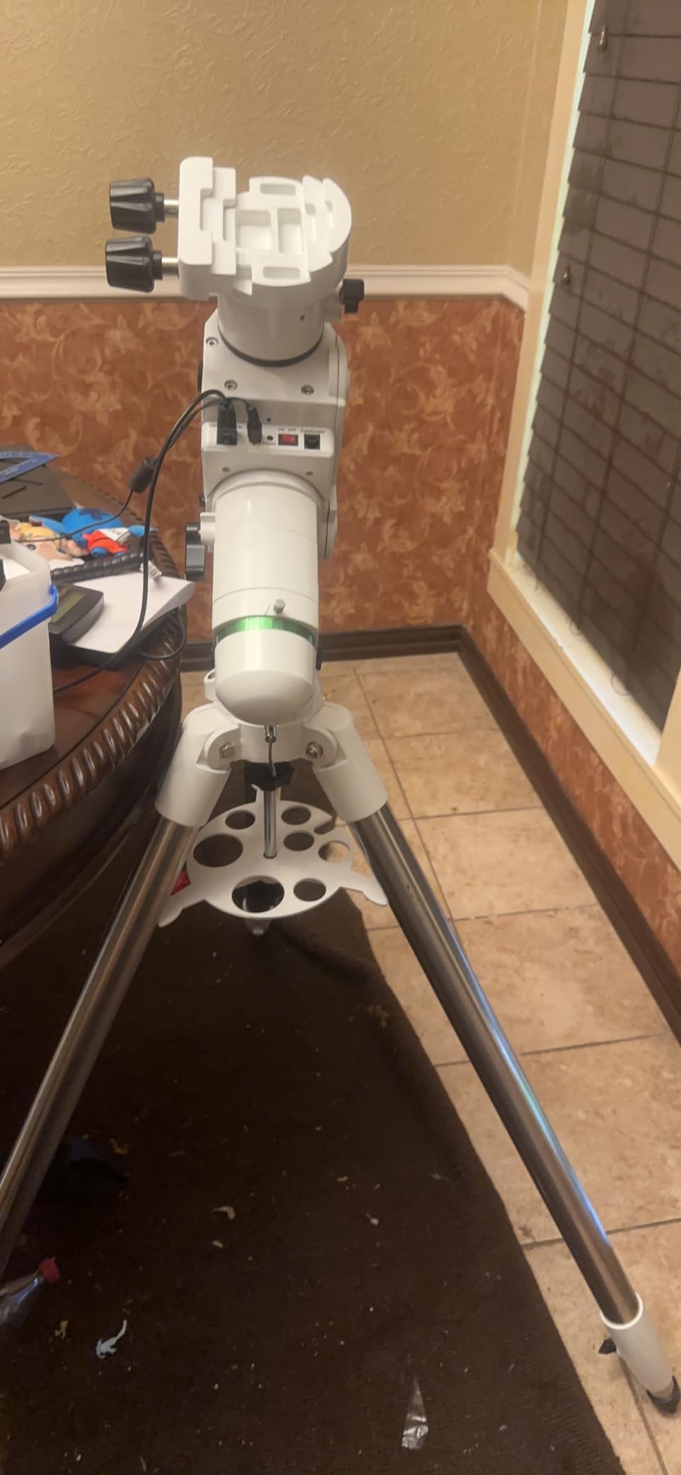 Sky-Watcher HEQ5 - Fully Computerized GoTo German Equatorial Telescope Mount - Motorized Astrophotography Mount with 42,000 Object Database, White customer photo 1