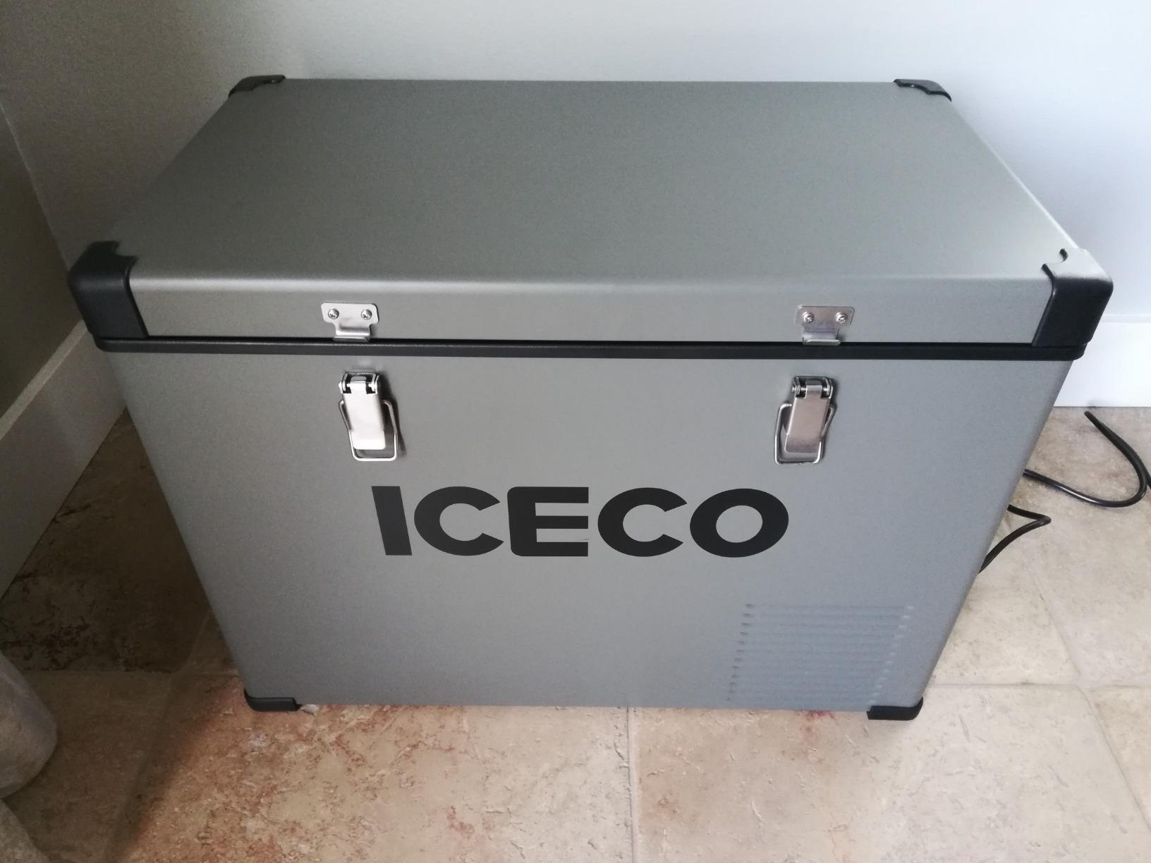 ICECO VL45 Portable Refrigerator with SECOP Compressor, 45Liters Platinum Compact Refrigerator, DC 12/24V, AC 110-240V, 0℉ to 50℉, Home & Car Use (Without Insulated Cover) customer photo 1