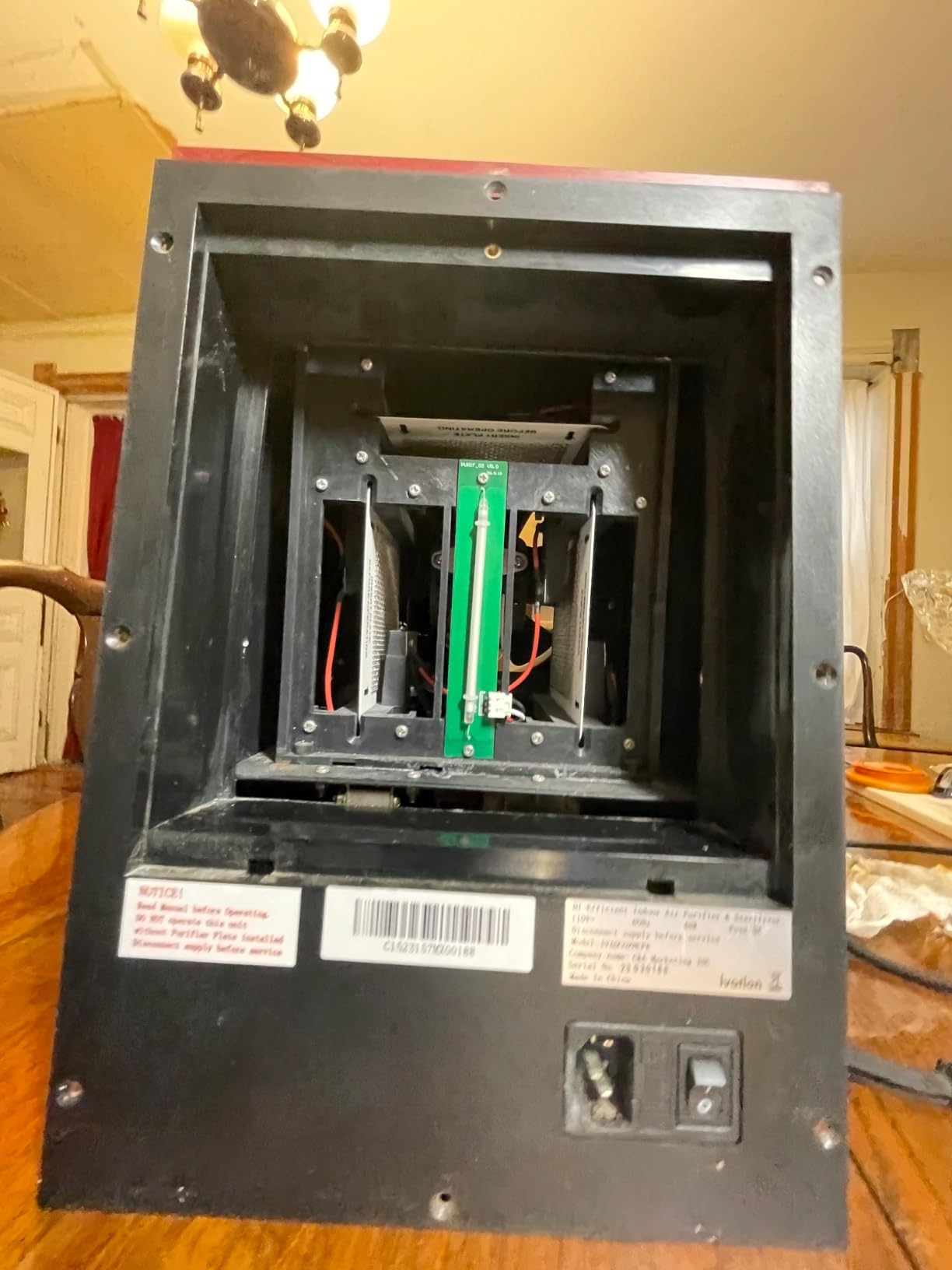 Ivation 5-in-1 HEPA Air Purifier & Ozone Generator W/Digital Display Timer and Remote, Ionizer & Deodorizer 3,700 Sq/Ft - HEPA, Carbon and Photocatalytic Filters, UV Light and Negative Ion Generator customer photo 4