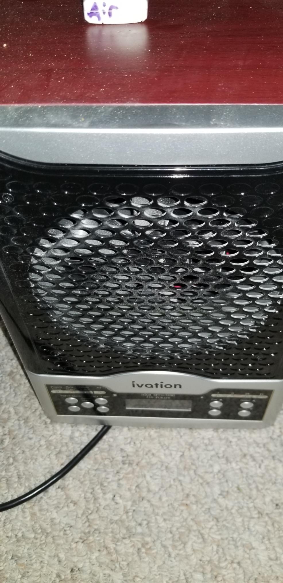 Ivation 5-in-1 HEPA Air Purifier & Ozone Generator W/Digital Display Timer and Remote, Ionizer & Deodorizer 3,700 Sq/Ft - HEPA, Carbon and Photocatalytic Filters, UV Light and Negative Ion Generator customer photo 5