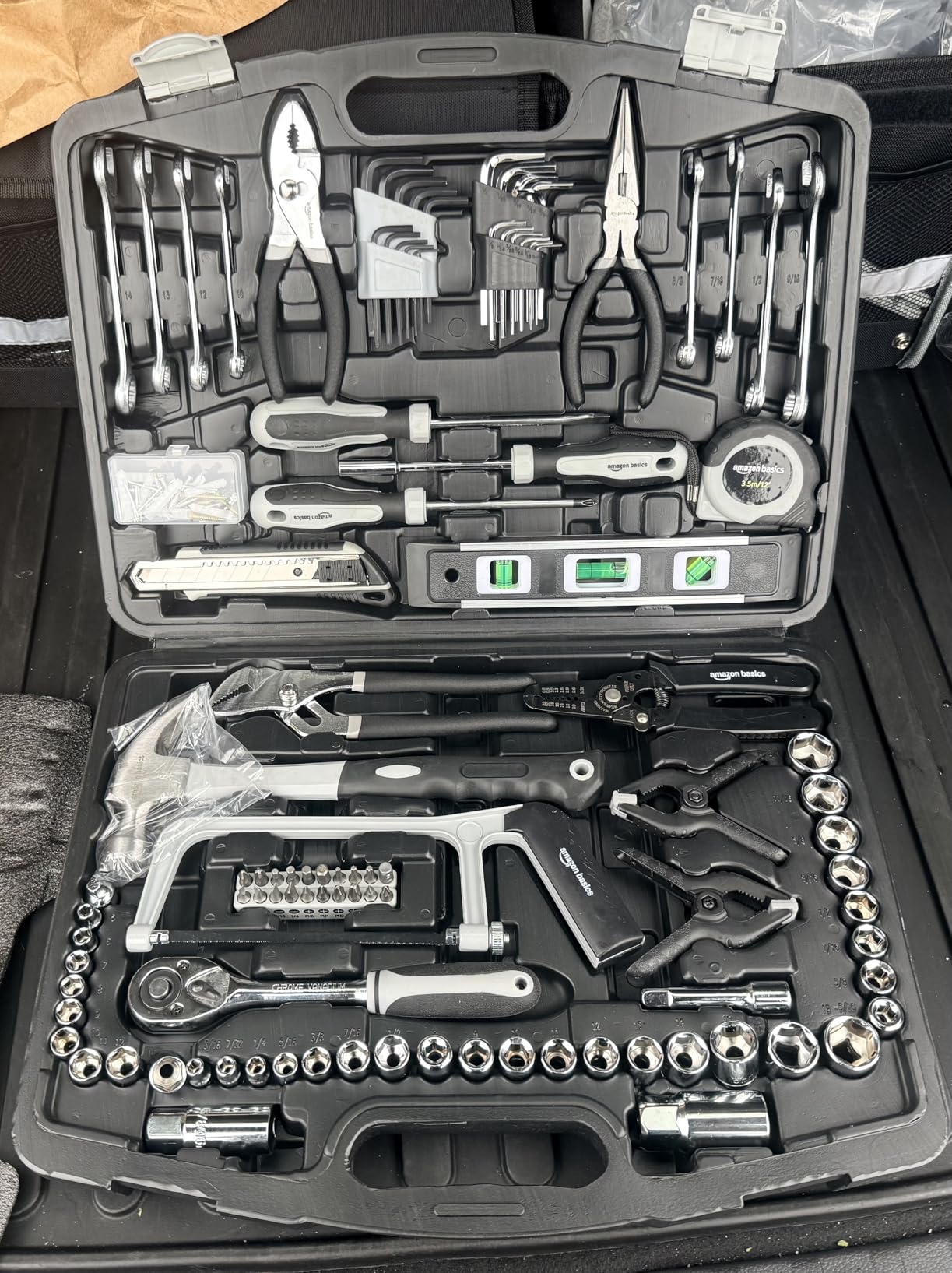 AmazonBasics 173-Piece General Household Hand Tool Set customer photo 2