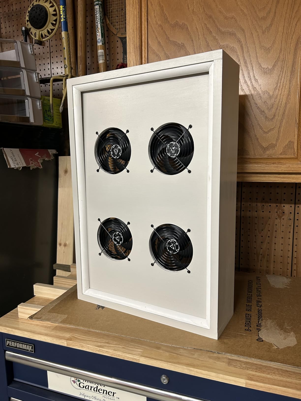 Easycargo 4pcs 120mm Fan Grill Guard Black with Screws customer photo 2