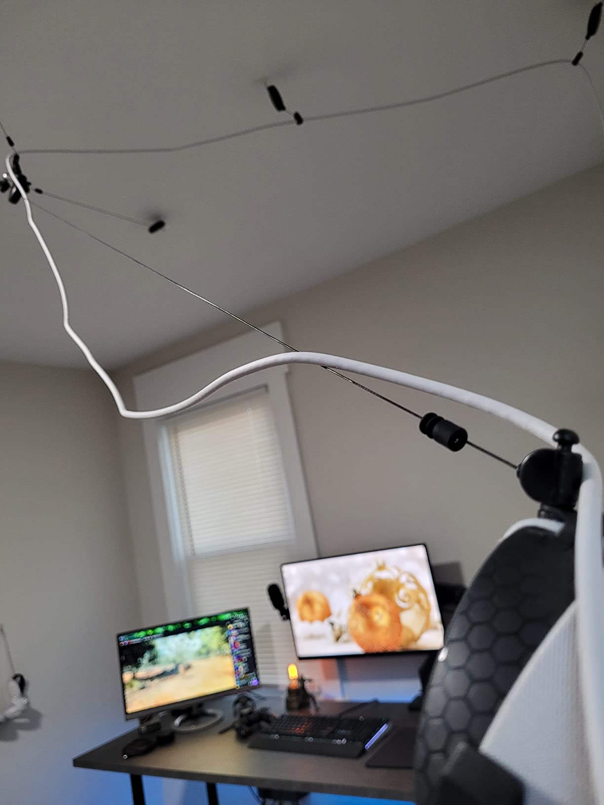 KIWI design VR Cable Management, 6 Packs VR Pulley System Compatible with Quest 3S/3/2/1/Pico/PSVR/PSVR2 customer photo 2