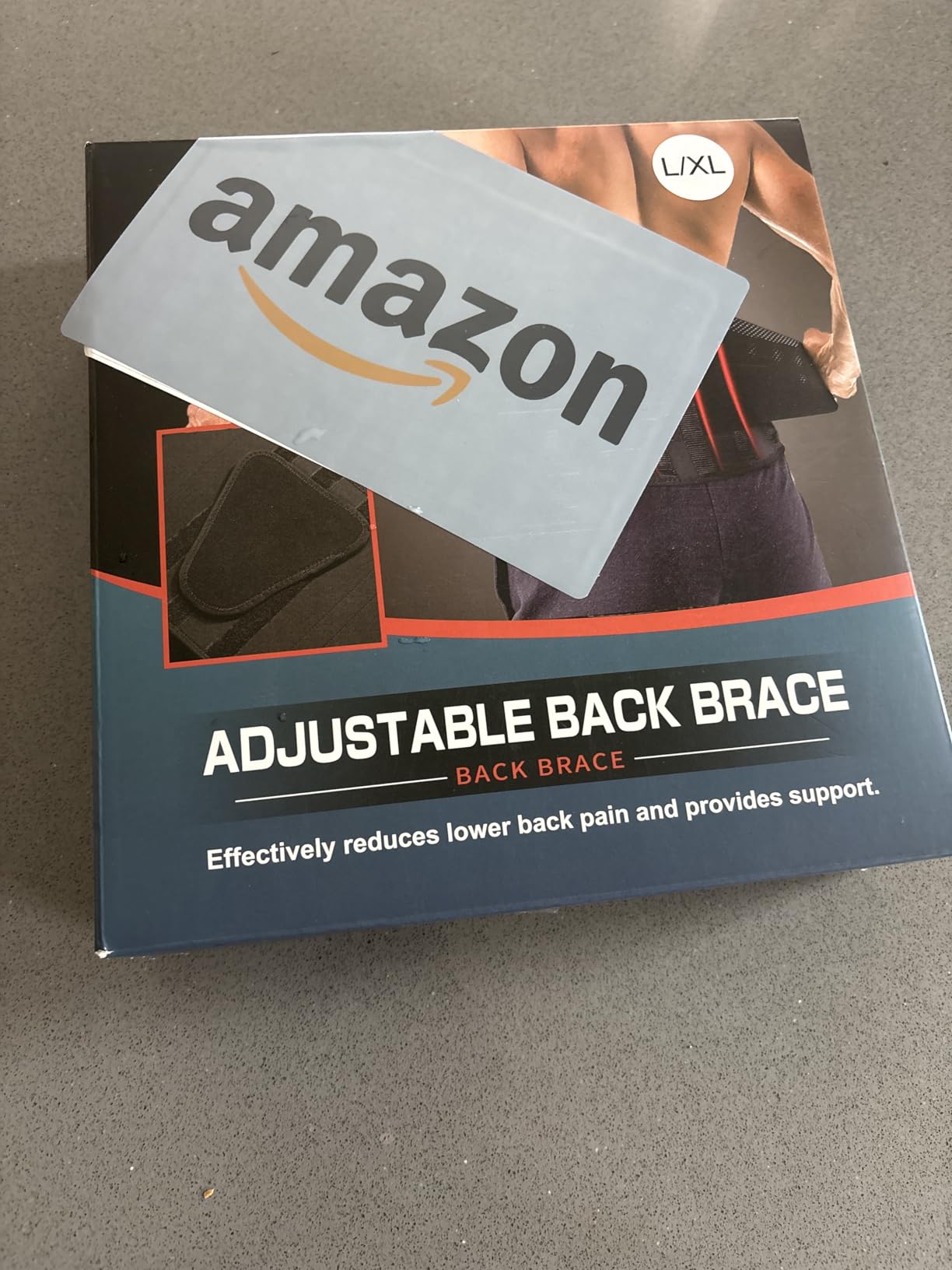 FEATOL Back Brace Support Belt-Lumbar Support Back Brace for Back Pain, Sciatica, Scoliosis, Herniated Disc Adjustable Support Straps-Lower Back Brace with Removable Lumbar Pad for Men & Women customer photo 2