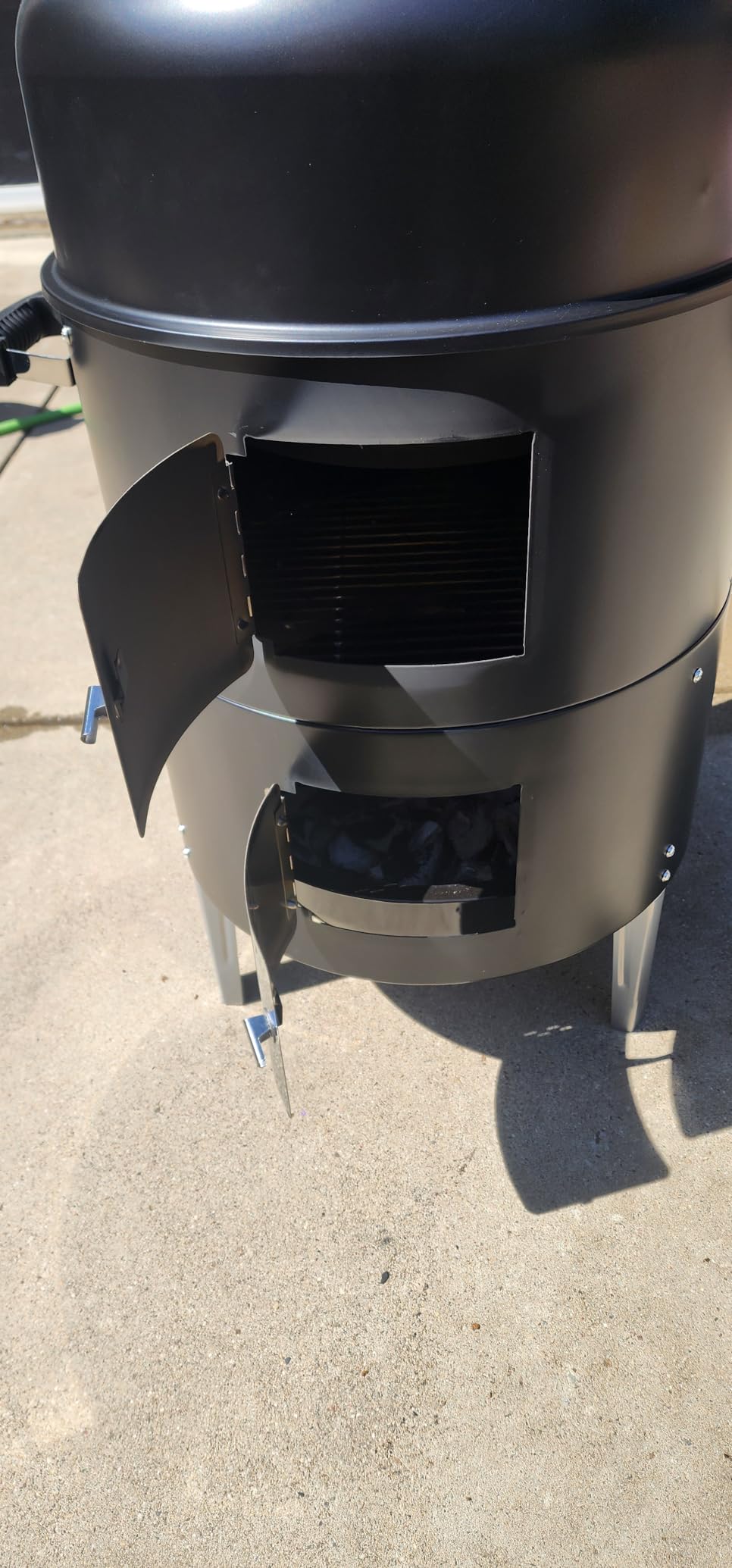 Realcook Charcoal BBQ Smoker Grill - 20 Inch Vertical Smoker for Outdoor Cooking Grilling customer photo 2