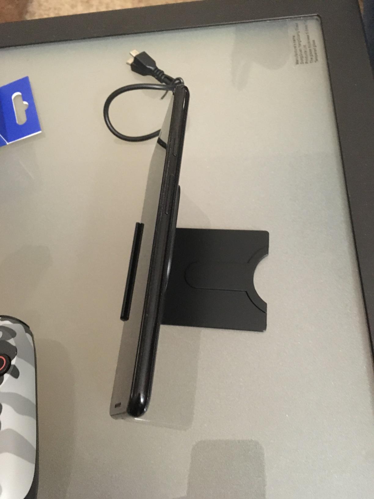 OIVO PS4 Controller Phone Mount Clip - Mobile Gaming Clamp Bracket Holder with Adjustable Stand for Dualshock 4 Controllers customer photo 2