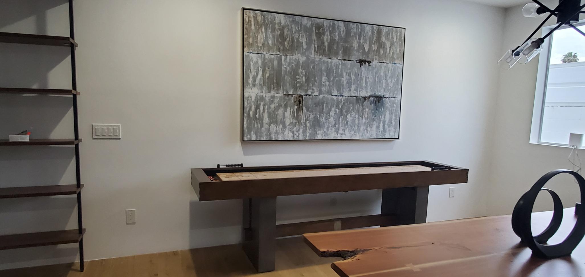 Barrington Shuffleboard Multiple Styles Urban Shuffleboard Game Table Collection, Durable Designs with Puck Set Accessories, Perfect for Family Game Rooms customer photo 2