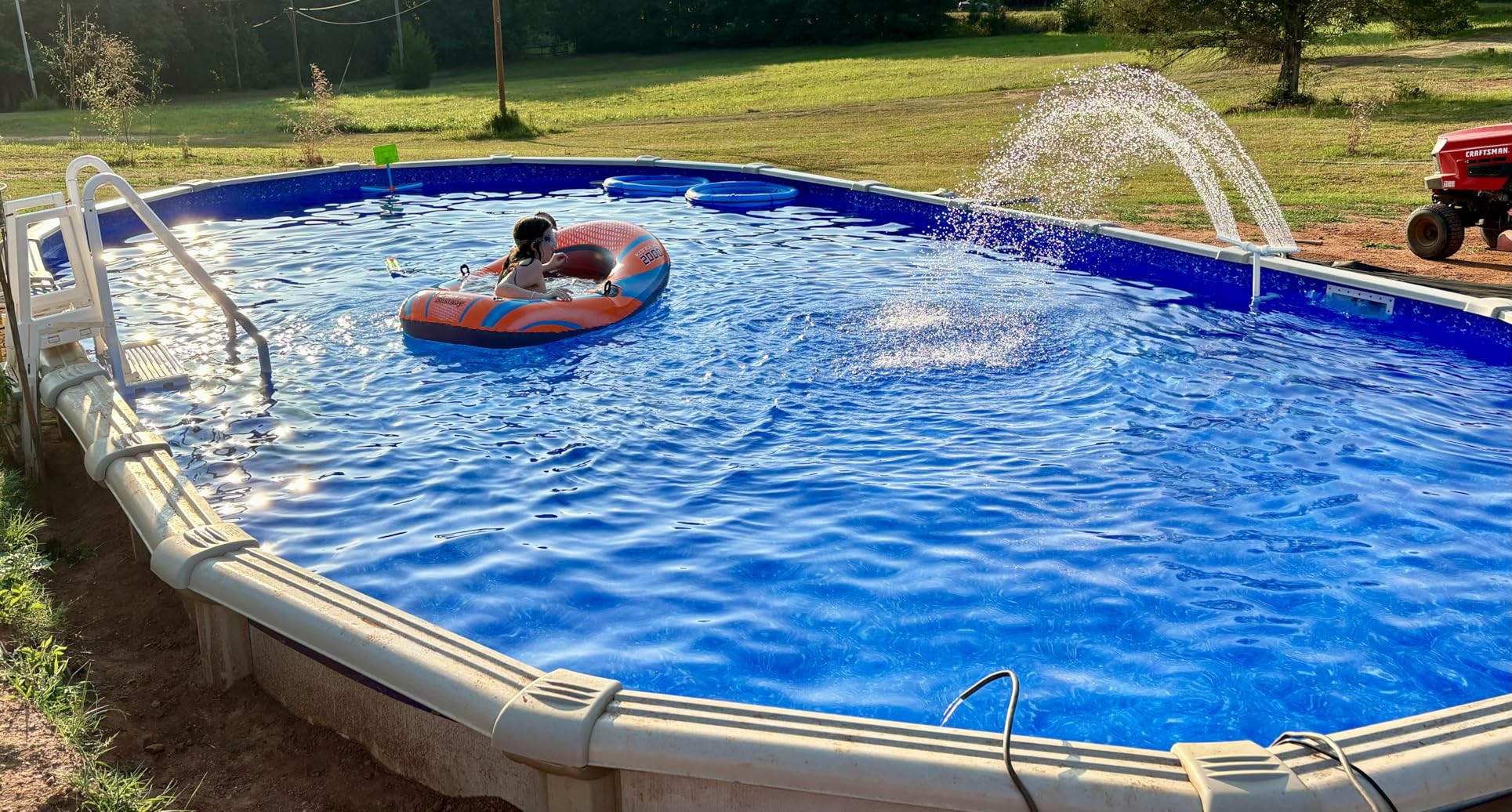 XtremepowerUS Saltwater Pool Chlorine Generator Salt Water Up to 40,000 Gallons Pools Chlorinator Flow Switch 40K Salt Chlorine w/Cleaning Stand customer photo 1