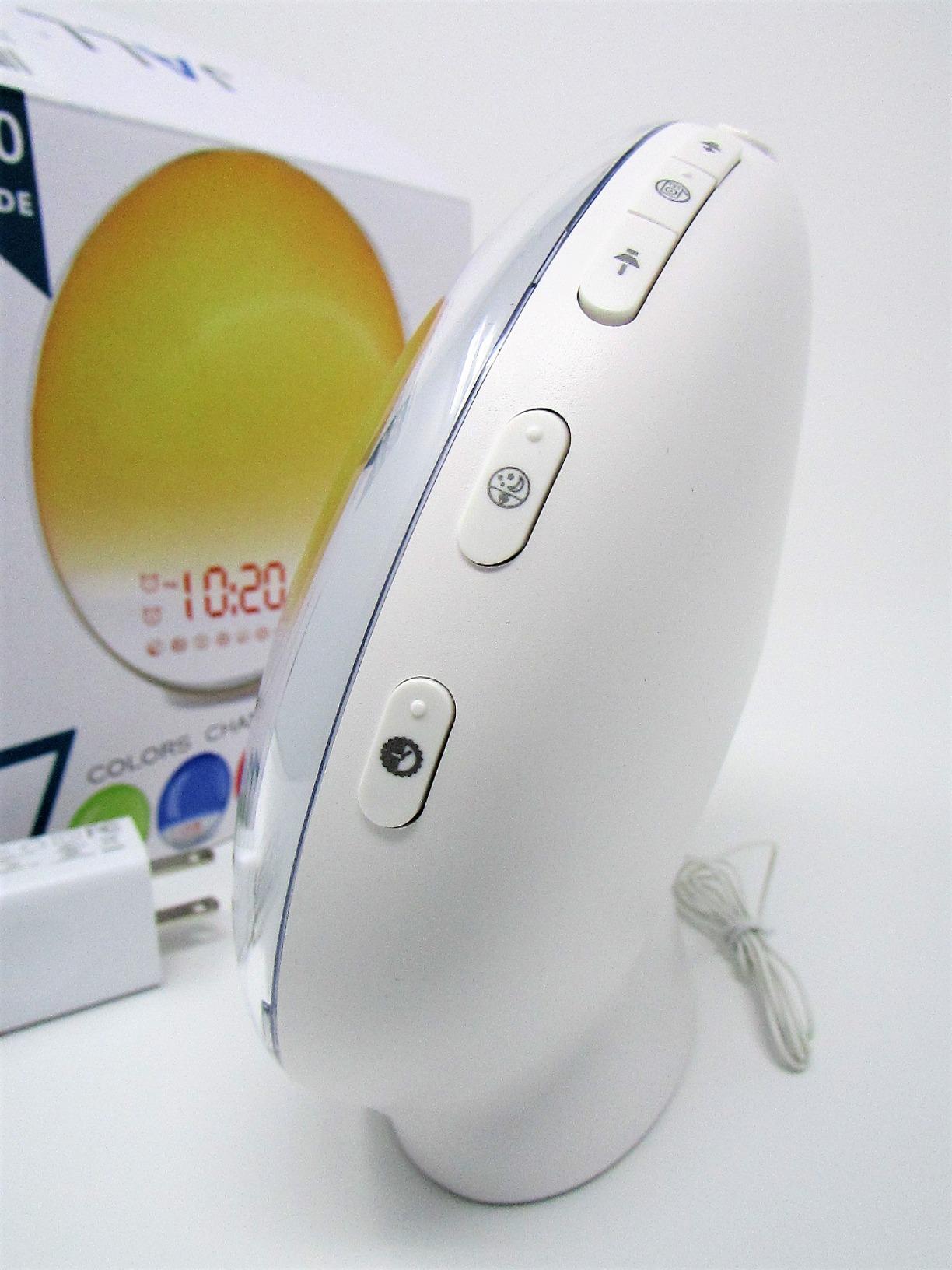 Wake Up Light Sunrise Alarm Clock for Kids, Heavy Sleepers, Bedroom, with Sunrise Simulation, Sleep Aid, Dual Alarms, FM Radio, Snooze, Nightlight customer photo 1