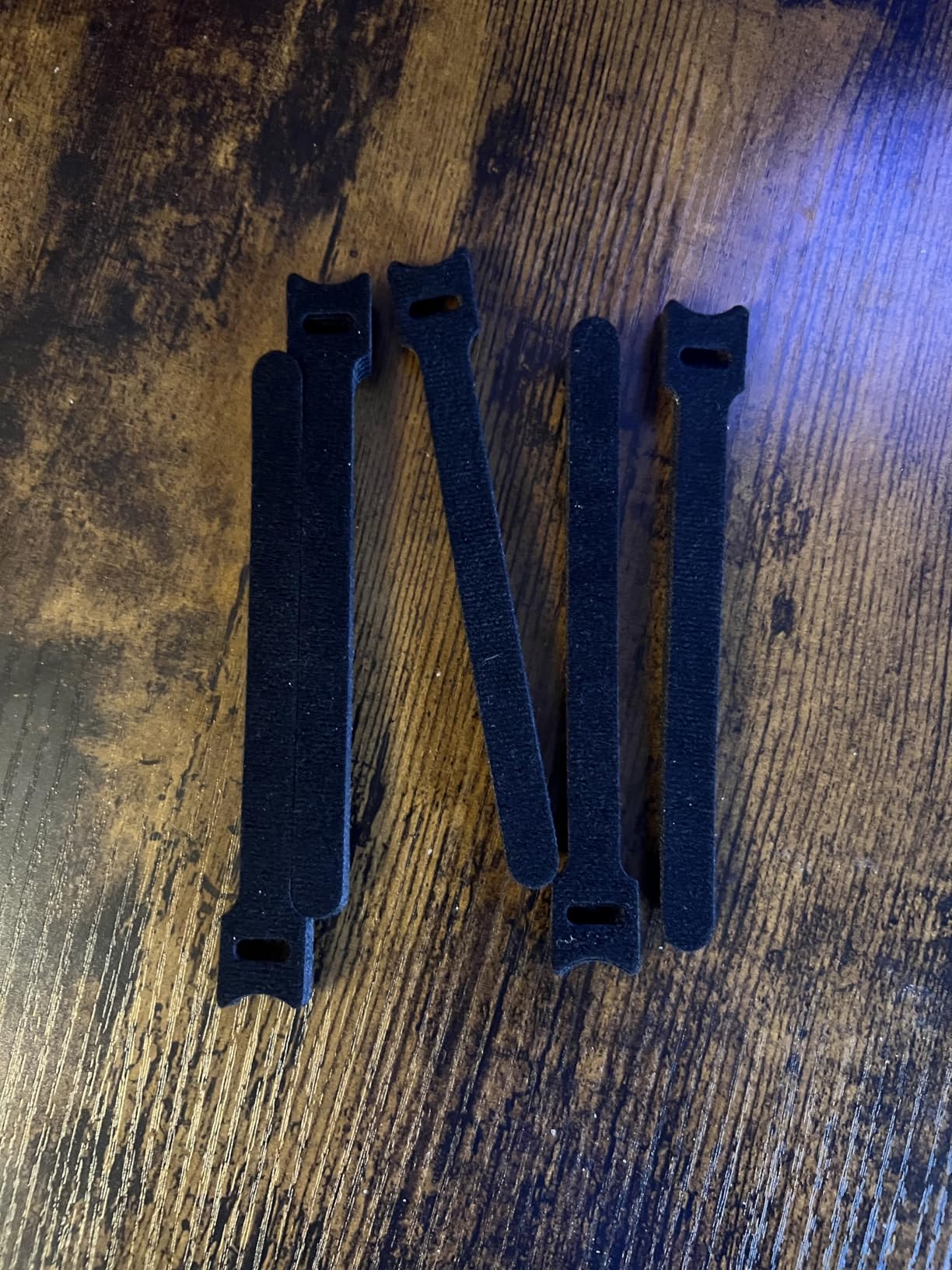 60 PCS 6 Inches Reusable Cable Ties, Adjustable Cord Straps Wire Organizer Cord Wrap and Hook Loop Cable Management customer photo 2