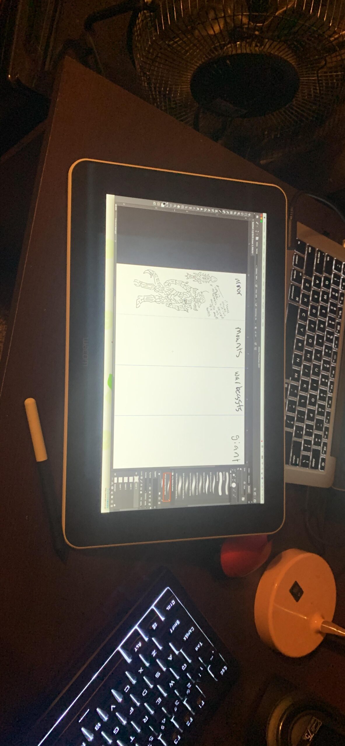 Wacom One HD Creative Pen Display, Drawing Tablet with Screen, 13.3 inch Graphics Monitor; Works with Mac, PC & Chromebook, Photo/Video Editing, Drawing & Education Old Gen (2019) customer photo 1