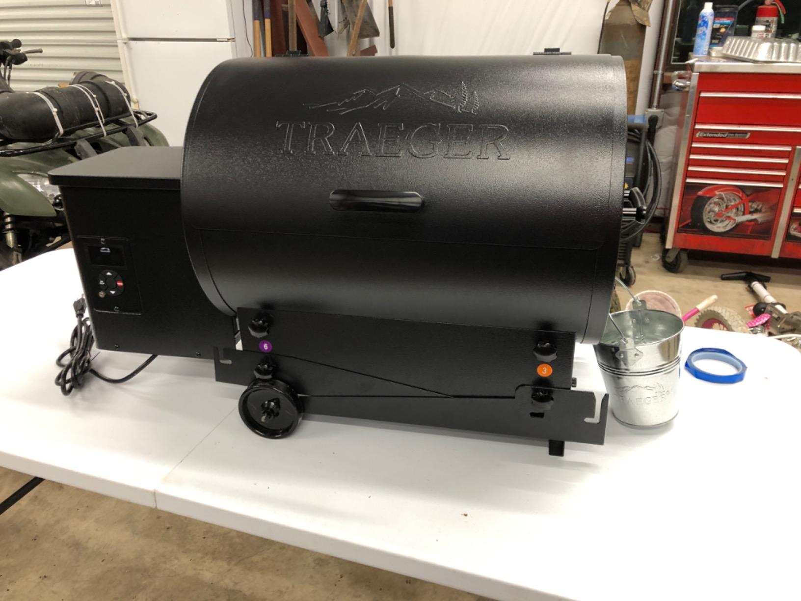 Traeger Grills TFB30KLF Tailgater 20 Portable Electric Wood Pellet Grill and Smoker - Foldable Legs, 6-in-1 Versatility, 300 sq. in. Cooking Space for Tailgating, Camping, and Outdoor BBQ customer photo 2
