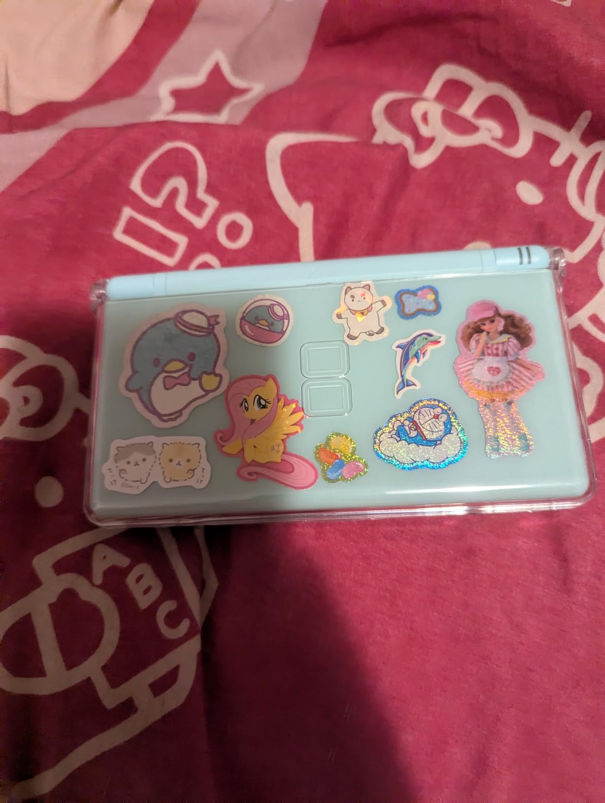 Transparent Hard Shell Case Cover Compatible with Nintendo DS Lite NDSL, Replacement Protective NDS Lite Crystal Clear Housing Case customer photo 2