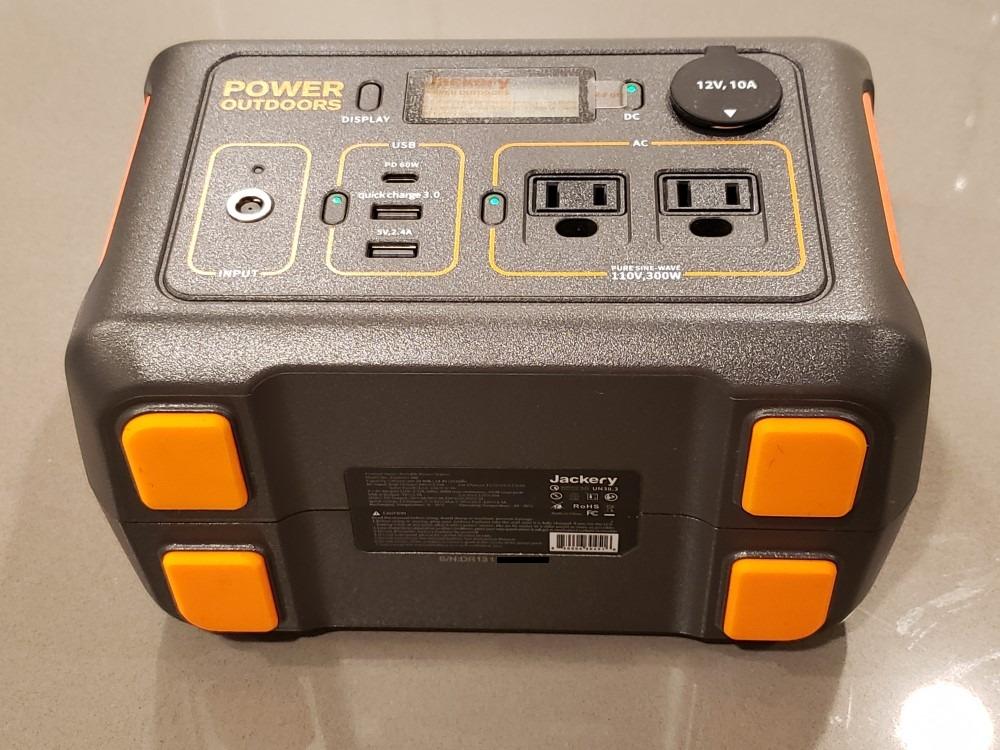 Jackery Portable Power Station Explorer 300, 293Wh Backup Lithium Battery, Solar Generator for Outdoors Camping Travel Hunting Blackout (Solar Panel Optional) customer photo 2